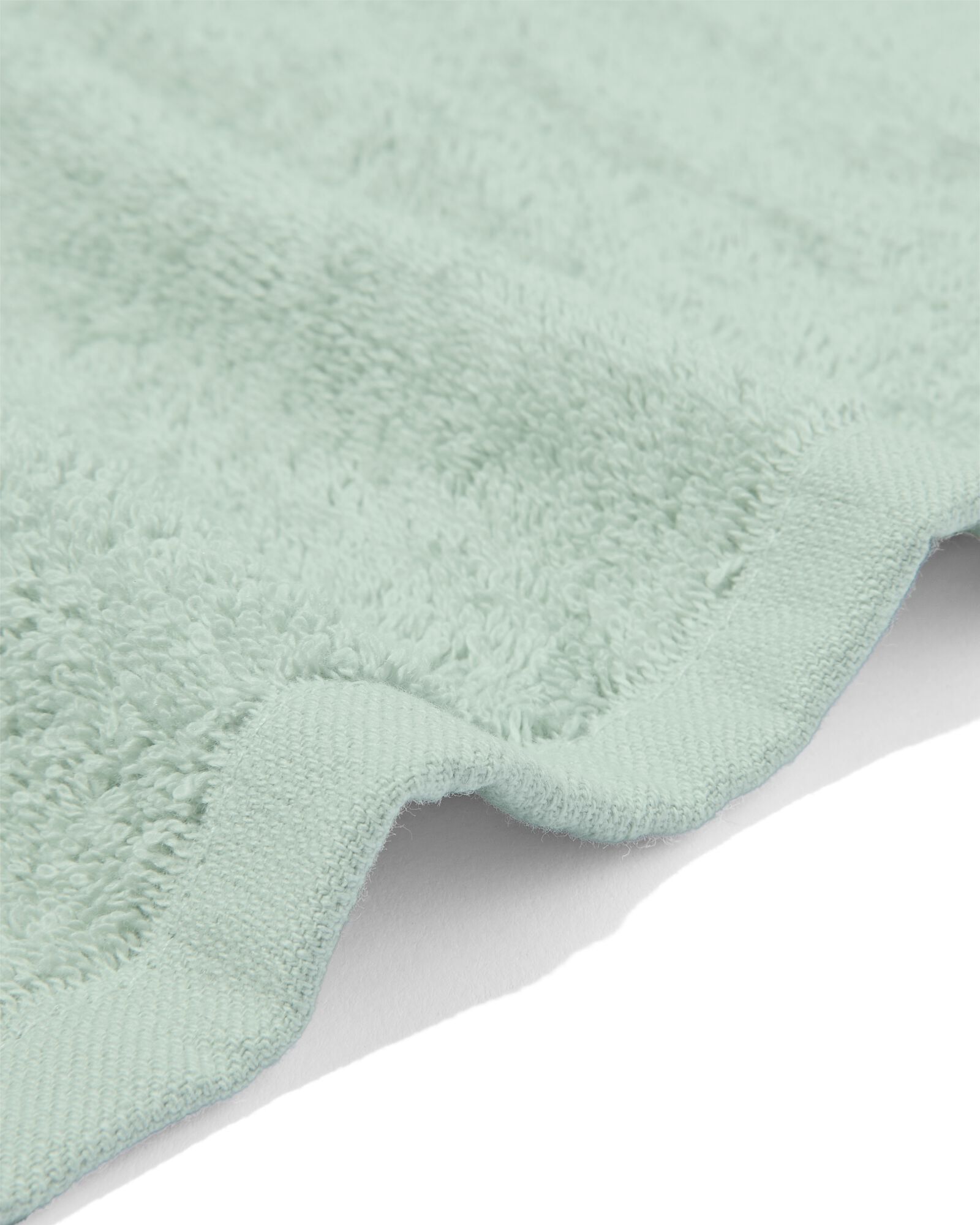 4 serviettes pour visage 30x30 vert poudr&eacute; - qualit&eacute; &eacute;paisse - 5245409 - HEMA