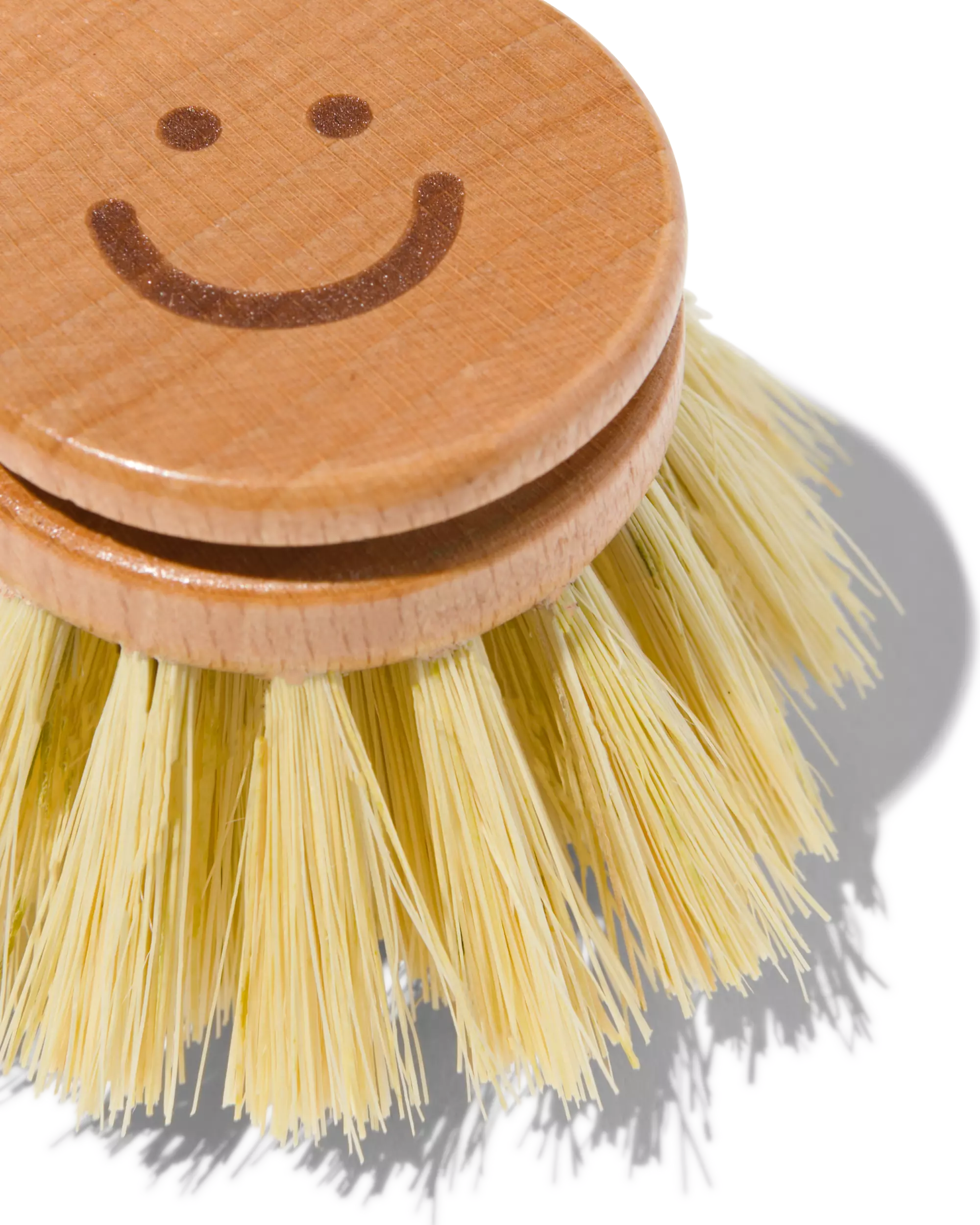 brosse vaisselle avec tête indépendante rose