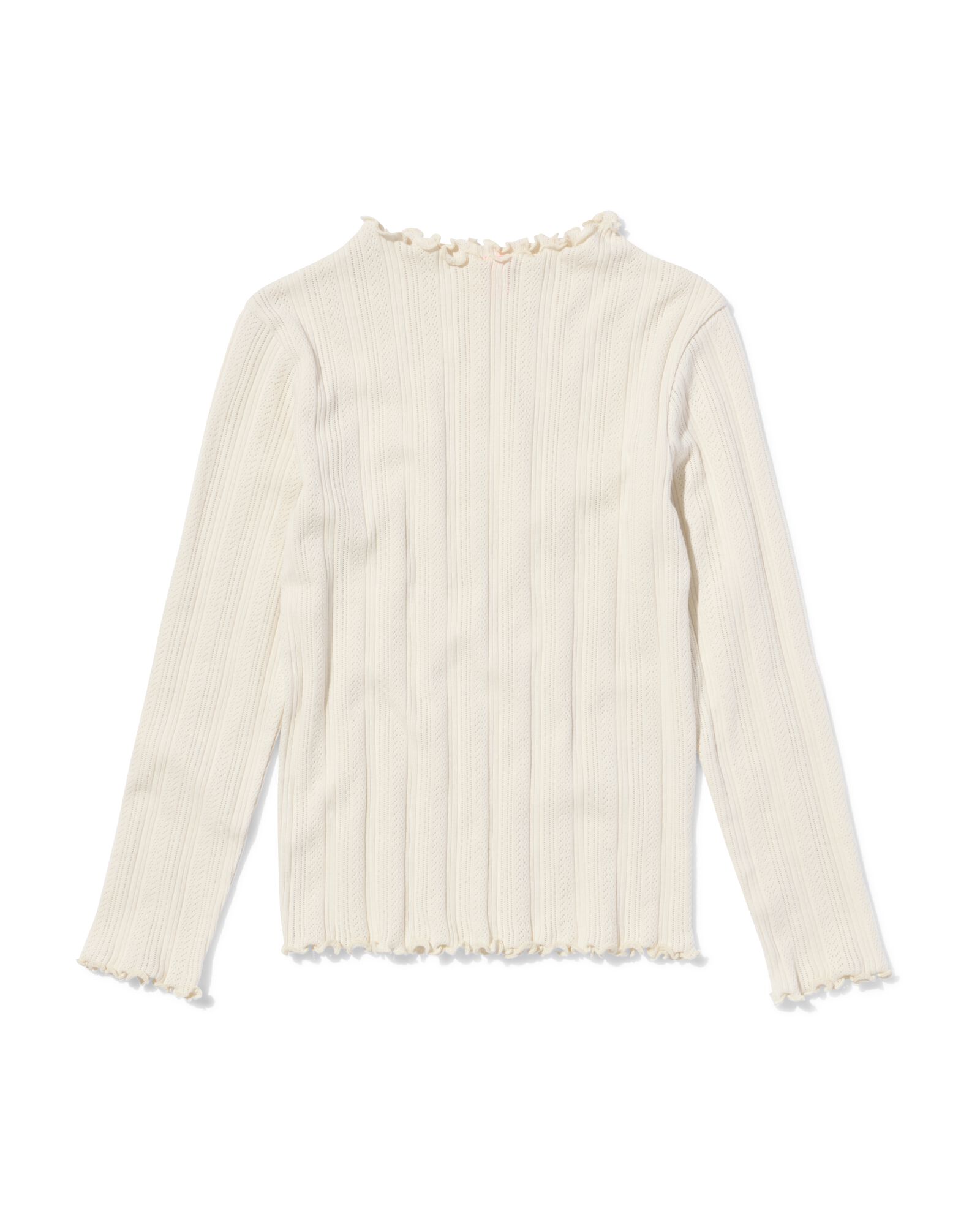 t-shirt enfant jersey &eacute;cru &eacute;cru - 30878501ECRU - HEMA