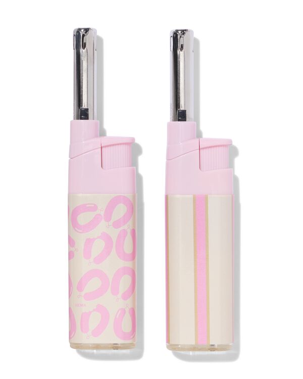 allume-bougie 12 cm saucisse fum&eacute;e tompouce - 2 pi&egrave;ces - 20500228 - HEMA