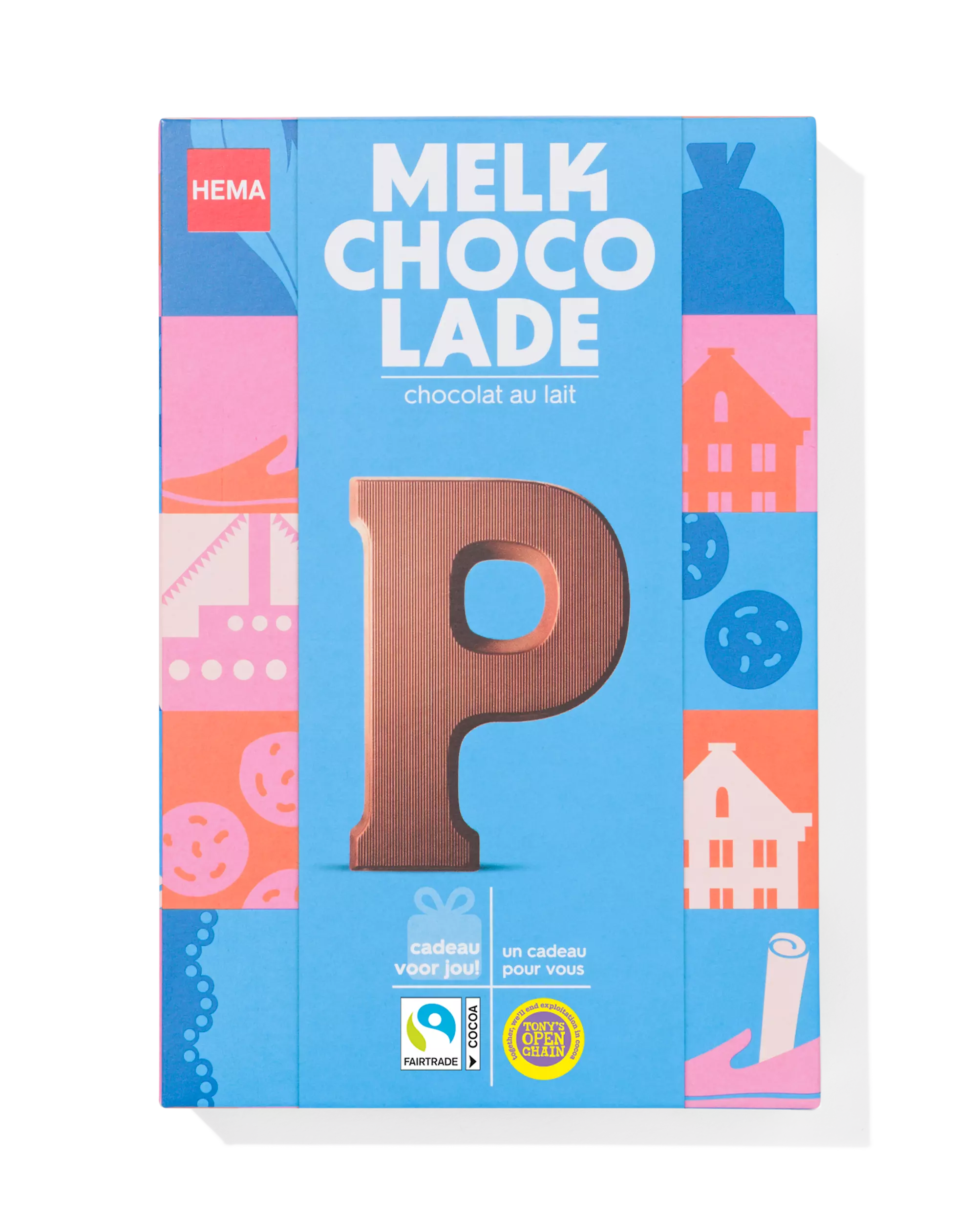 chocoladeletter melk P 140g