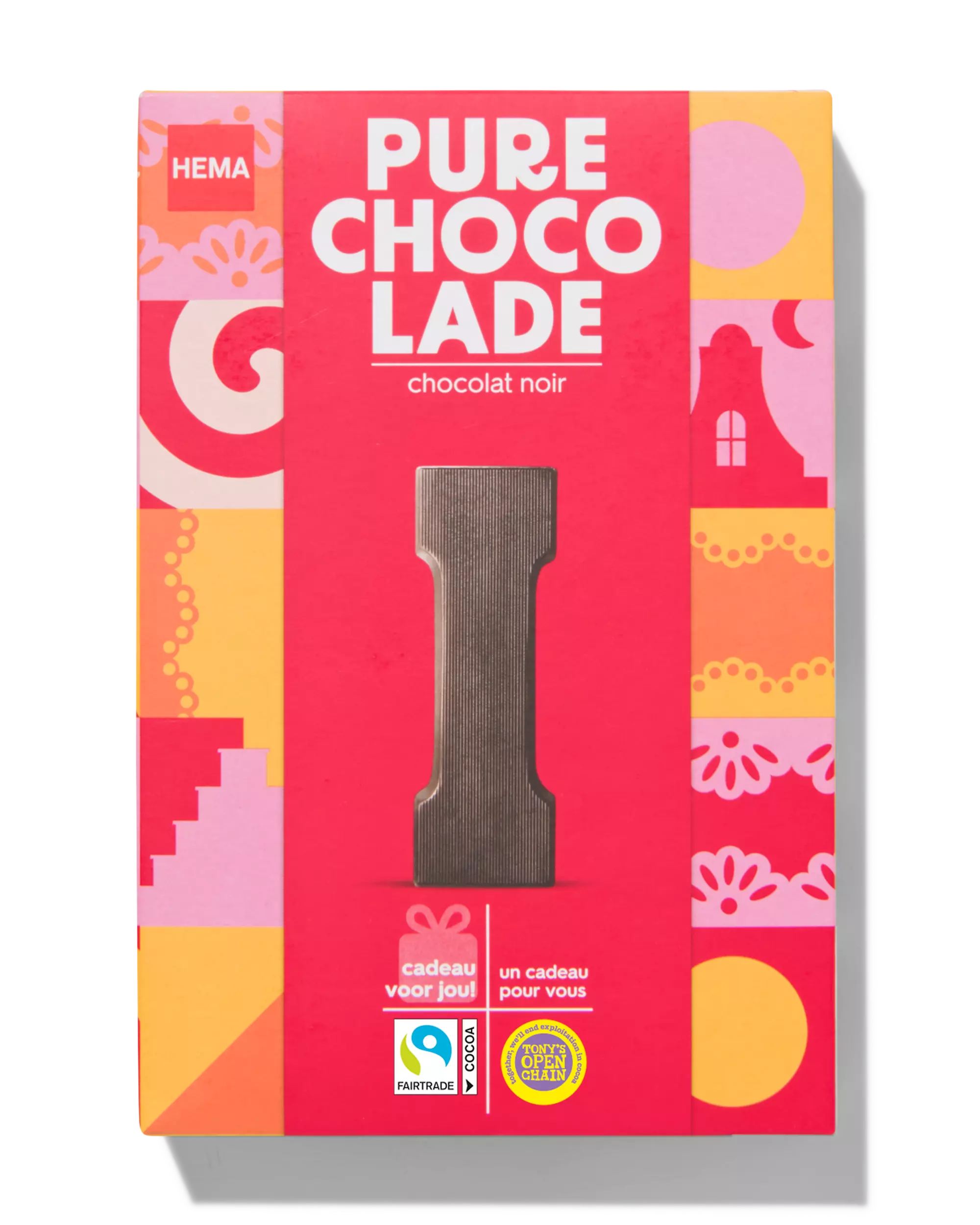 chocoladeletter puur I 140g