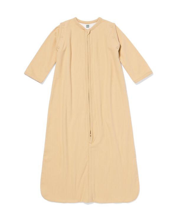 gigoteuse b&eacute;b&eacute; avec manches amovibles c&ocirc;tel&eacute;e 0,5 tog sable sable - 33303560SAND - HEMA
