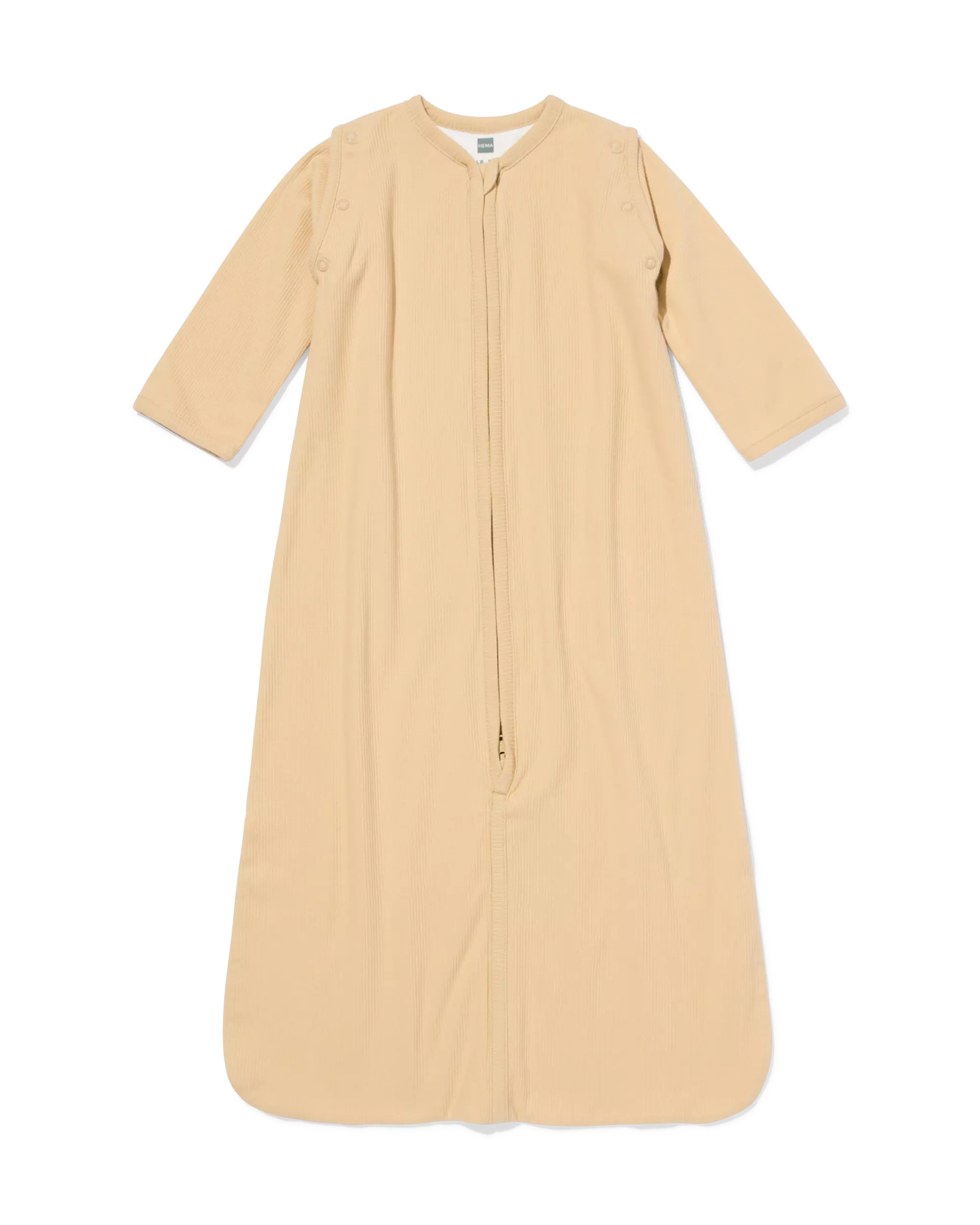 gigoteuse bébé avec manches amovibles côtelée 0,5 tog