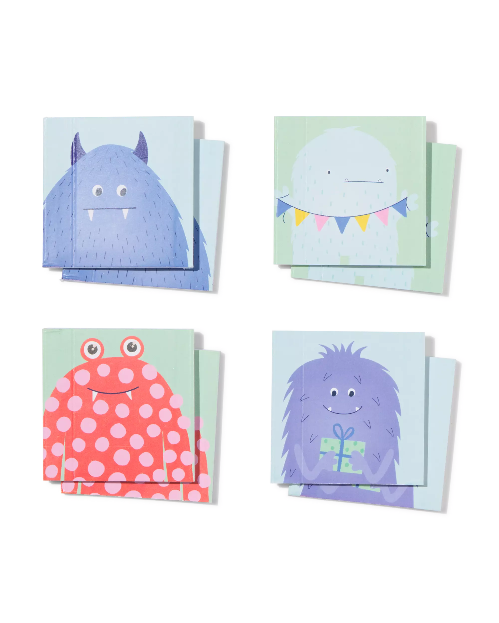 uitdeel kleurboekjes monsters - 8 stuks