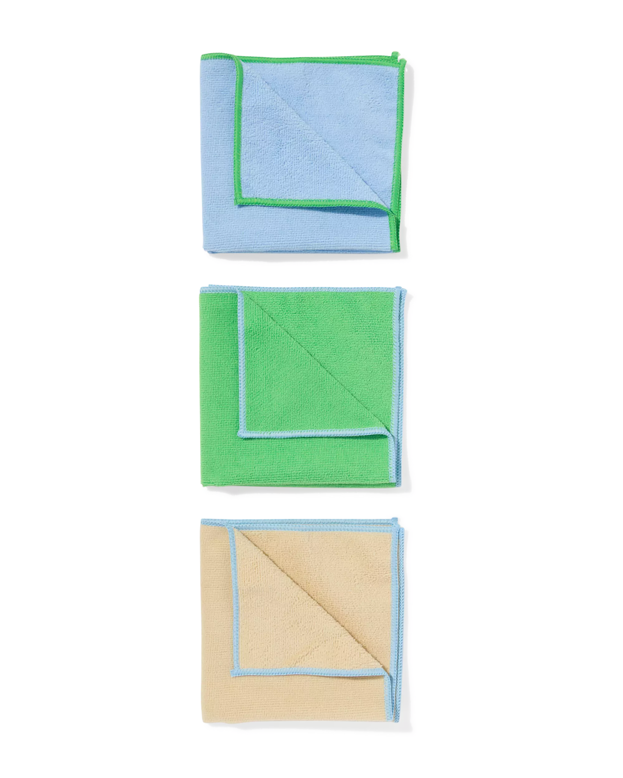 ensemble de chiffons microfibres - 3 pièces