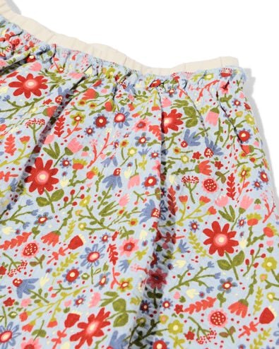 ensemble de v&ecirc;tements pour enfants fleurs bleu bleu - 30864814BLUE - HEMA