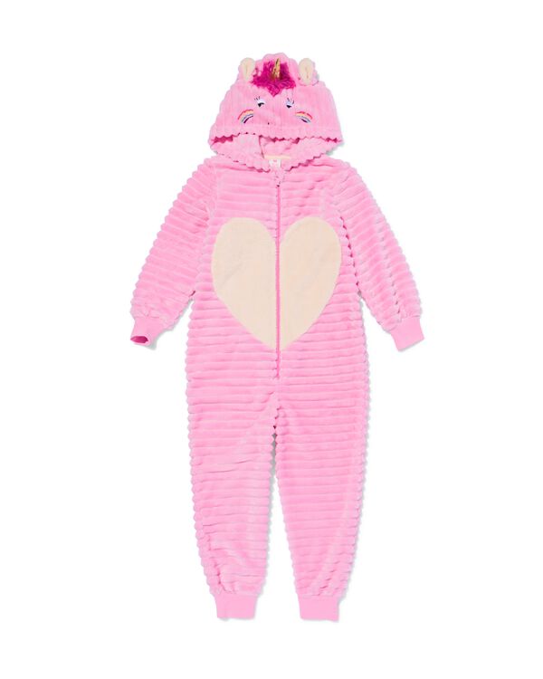 kinderonesie eenhoorn roze roze - 23000800PINK - HEMA