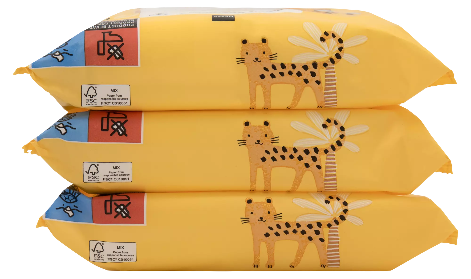 baby lotiondoekjes - 3x72 stuks