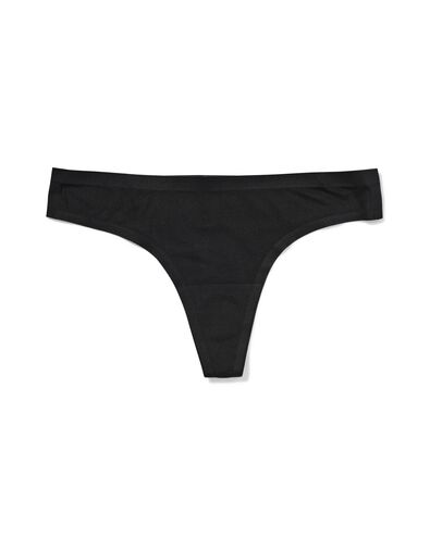 string sans coutures noir noir - 19611098BLACK - HEMA