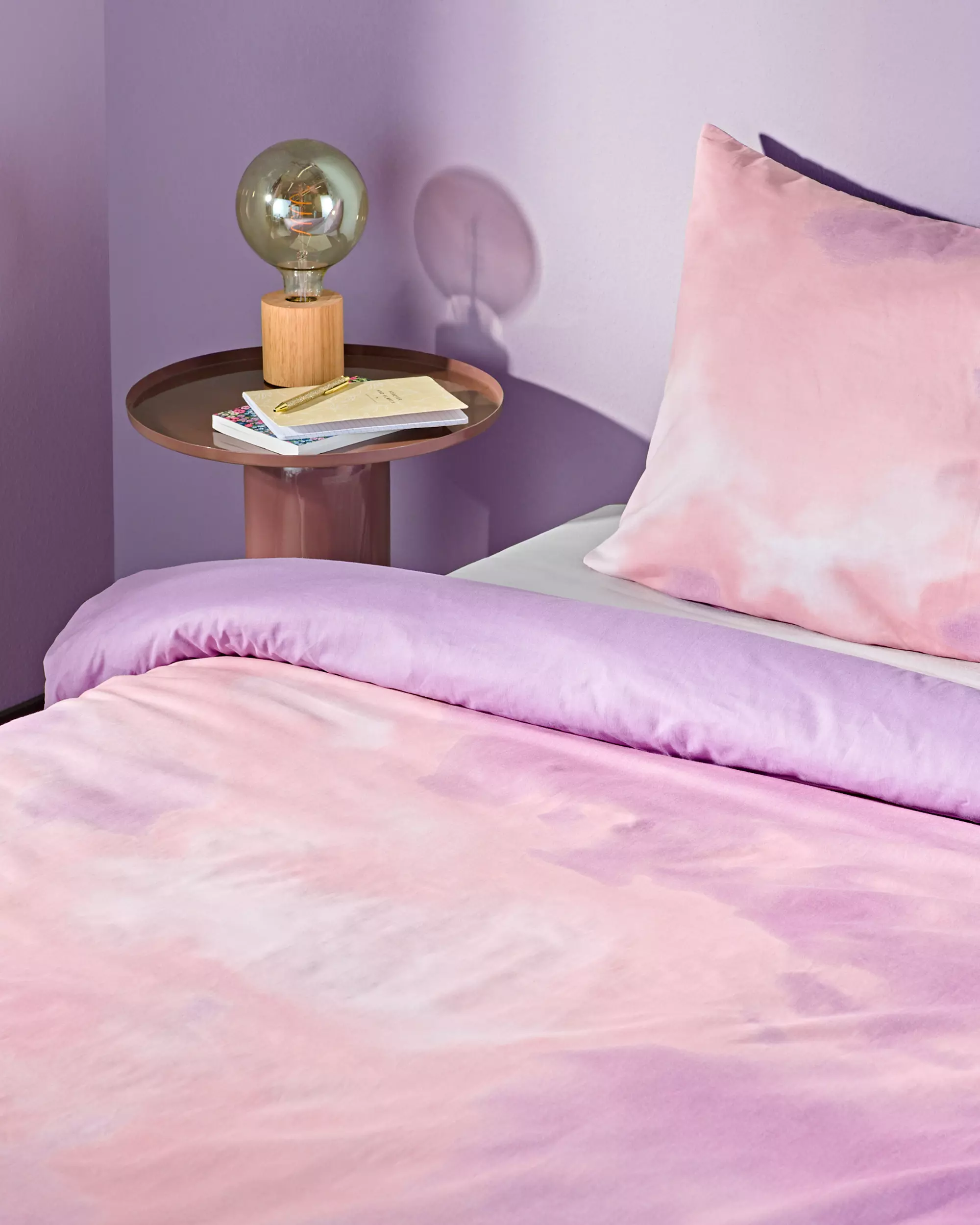 housse de couette coton doux enfant 140x200 nuages