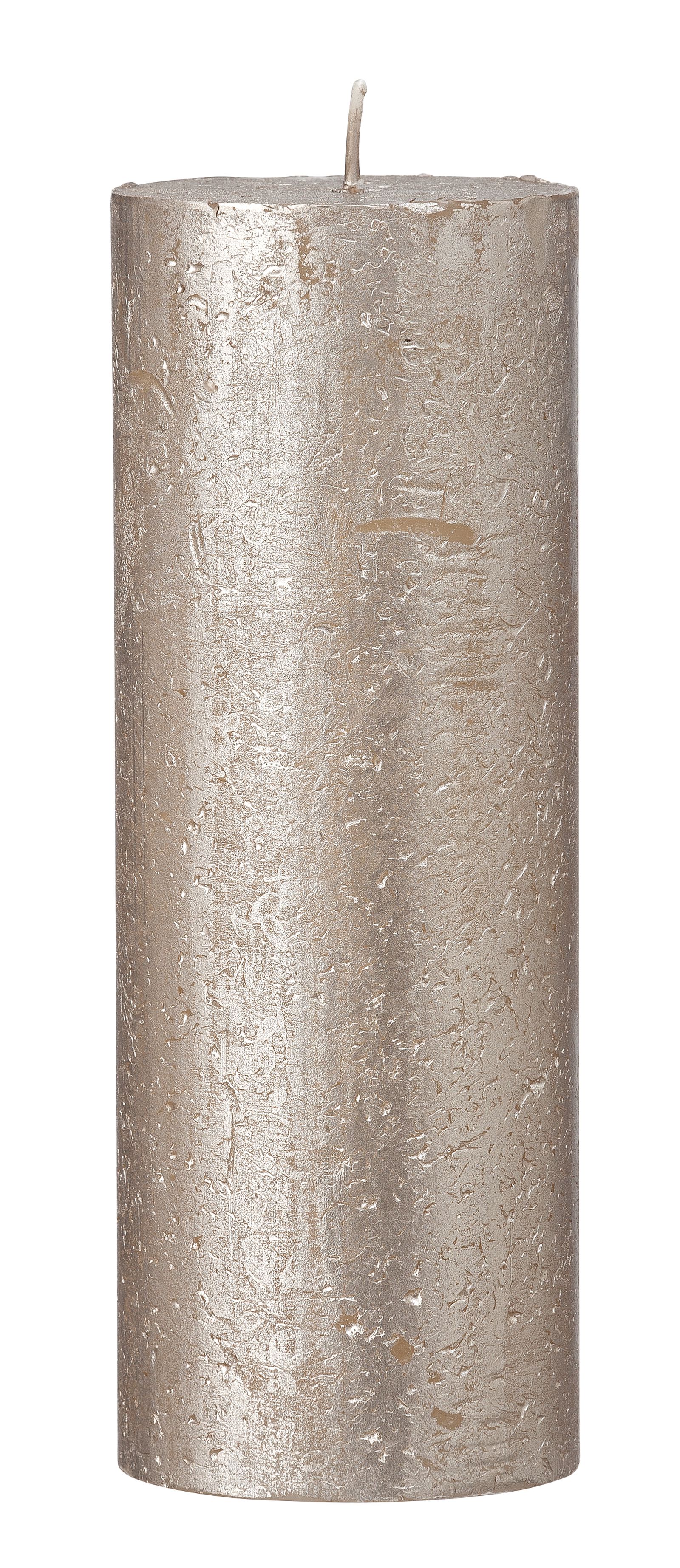 bougie rustique - 19x7 cm - champagne champagne 7 x 19 - 13503219 - HEMA