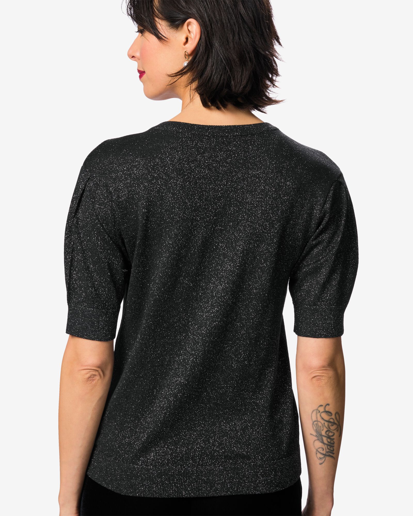 pull femme Marie noir noir - 36215450BLACK - HEMA