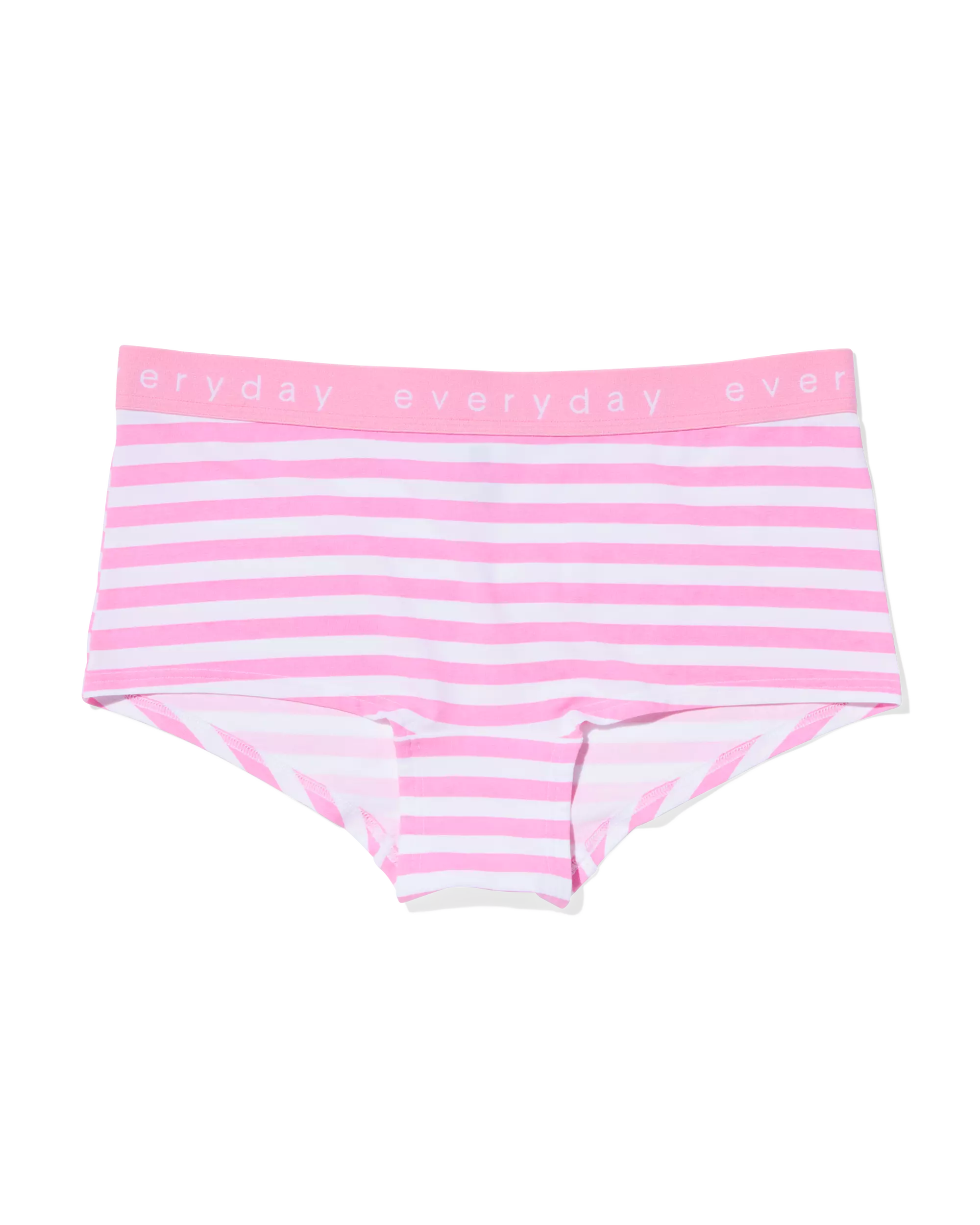 boxer femme coton everyday bande ceinturée rayures