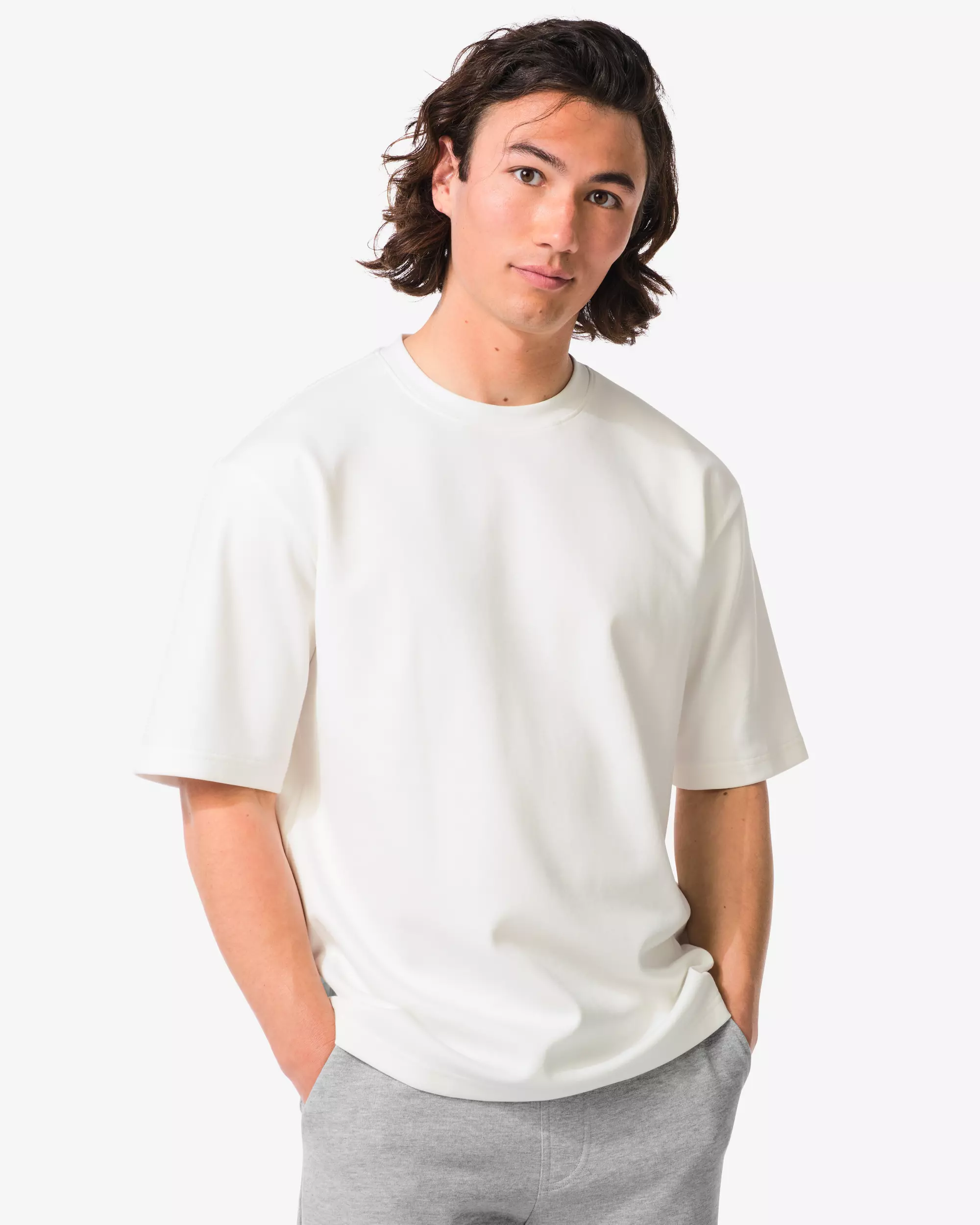 Herren-T-Shirt Oversized Fit