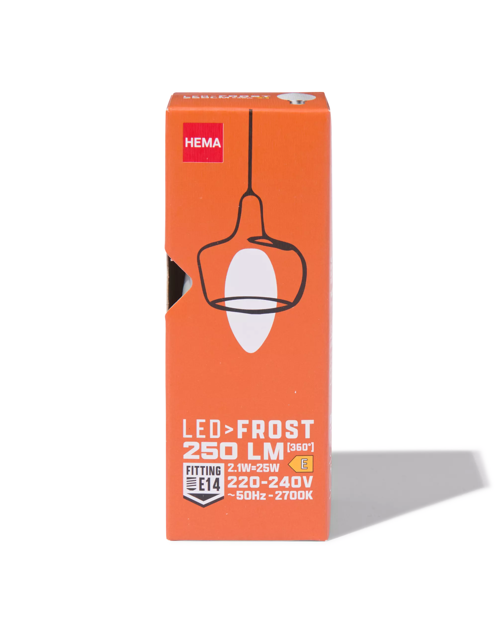 bougie led frost E14 1,5W 250lm