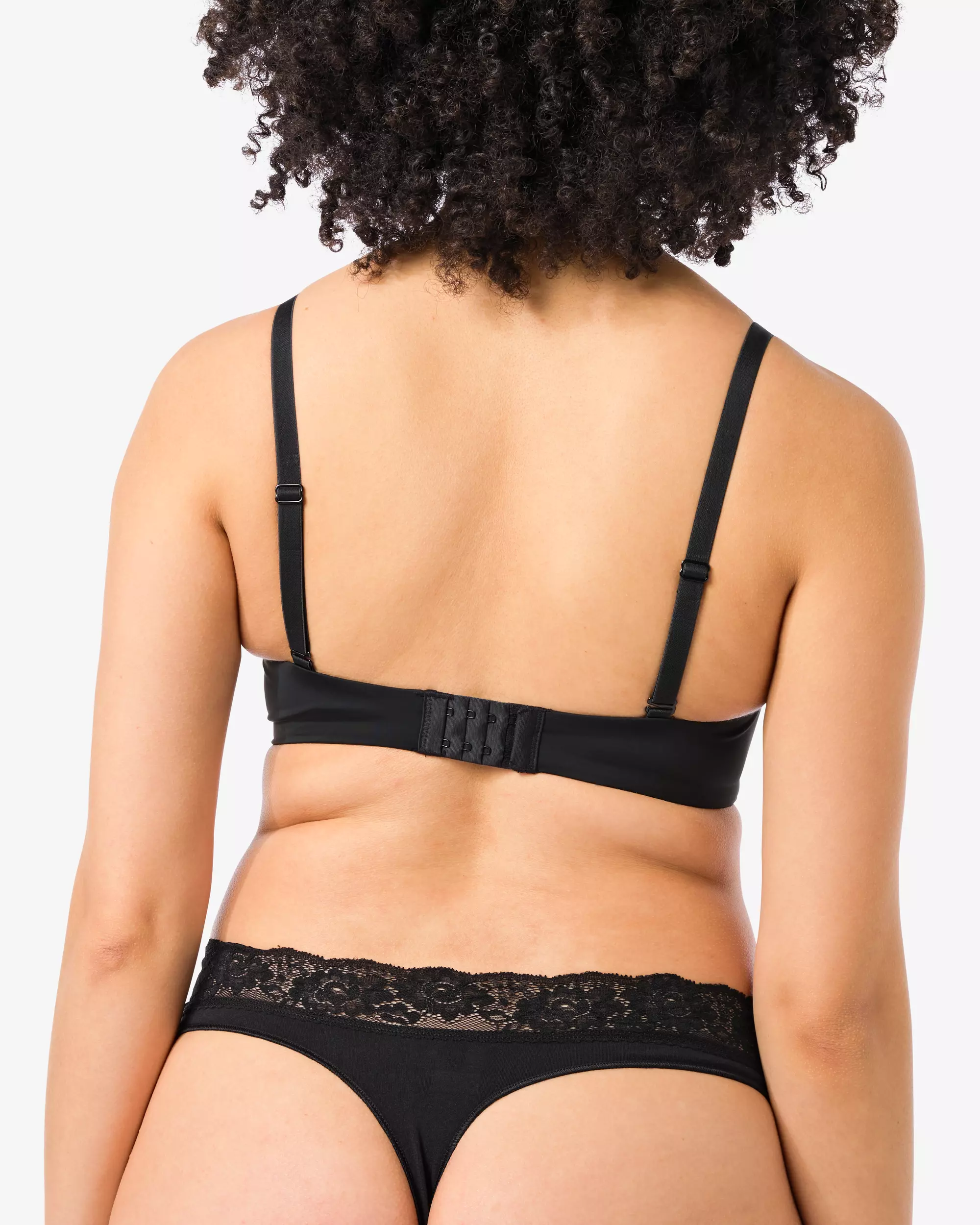 string femme sans coutures microfibre avec dentelle