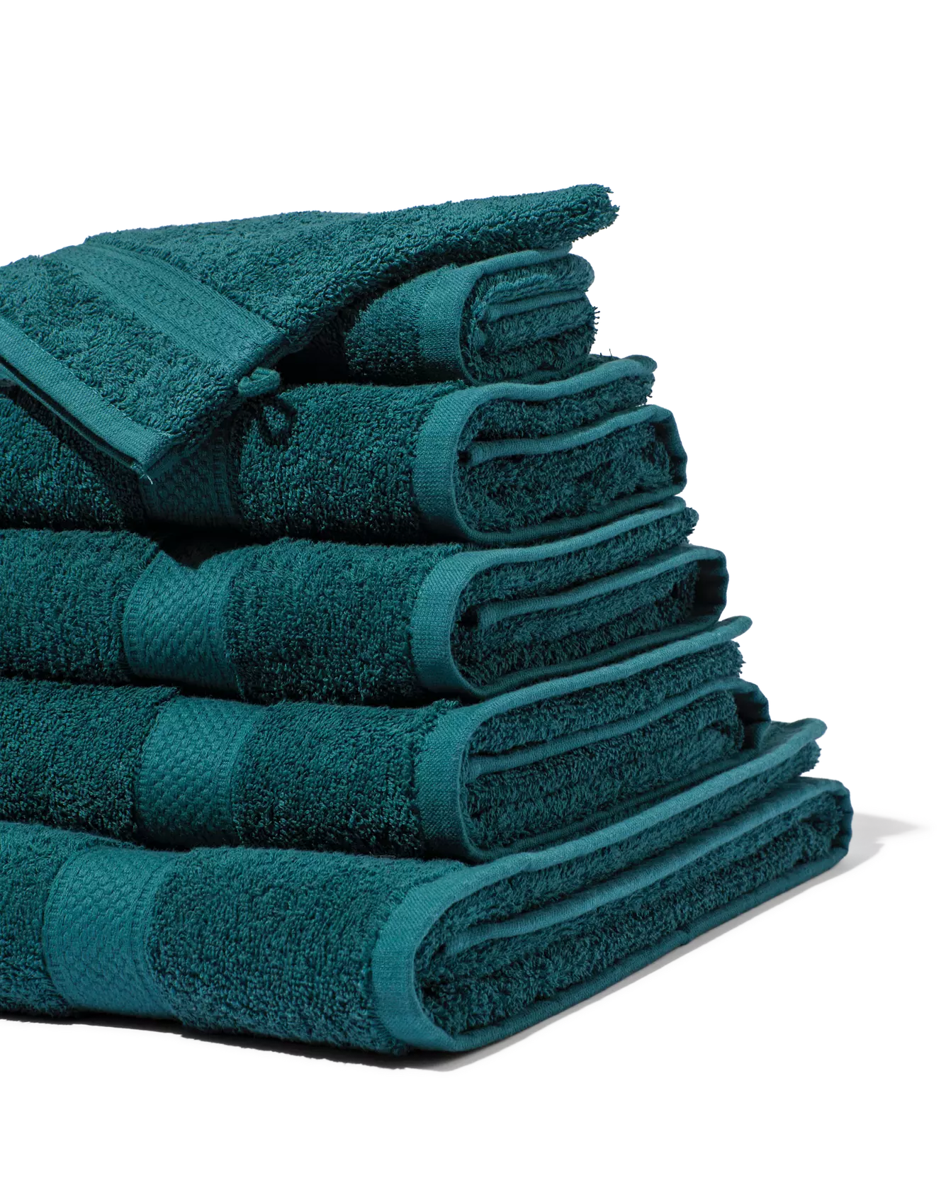 serviette de bain - qualité épaisse - vert foncé
