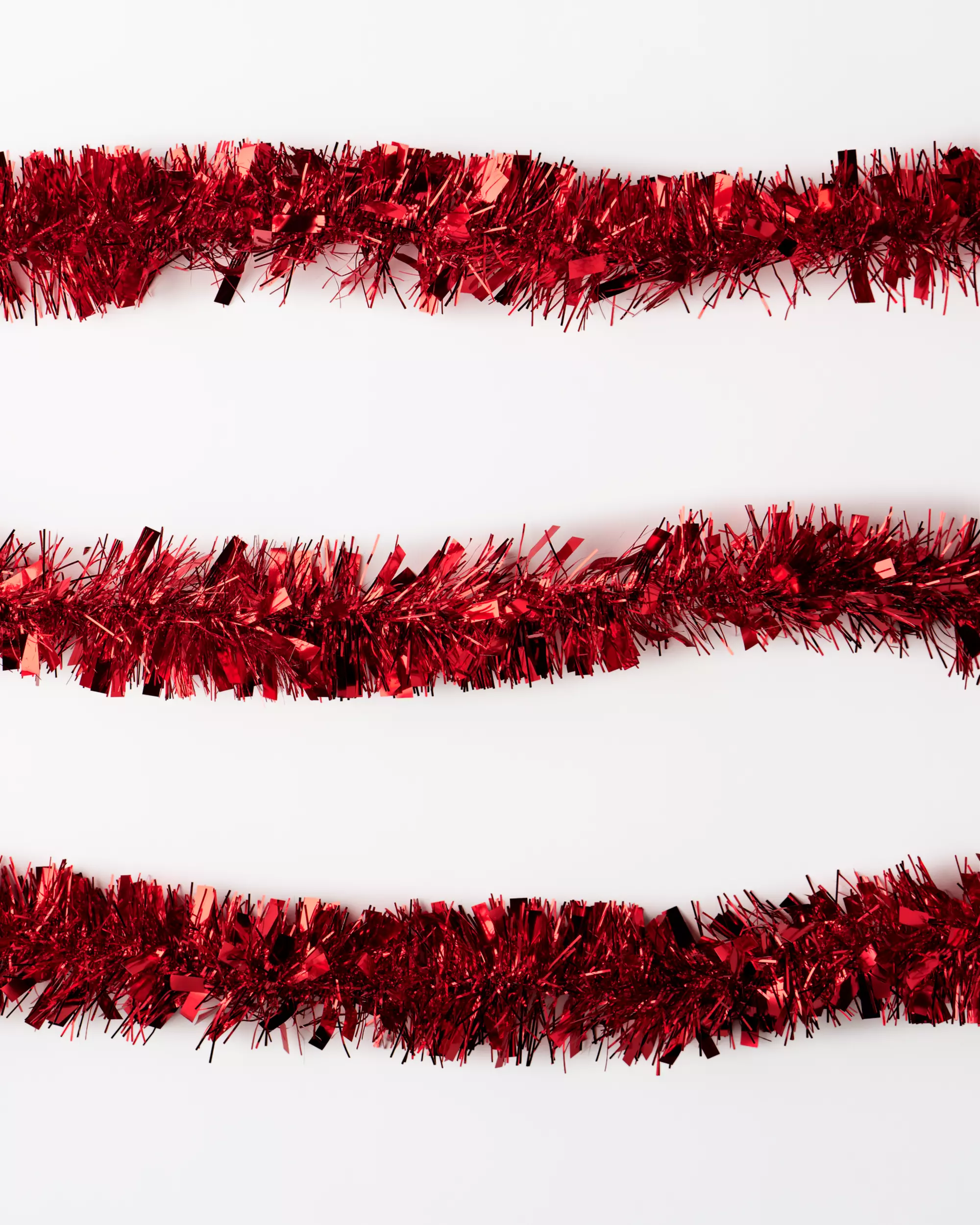 kerstslinger 3m rood