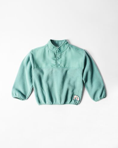 pull enfant polaire vert vert - 30730801GREEN - HEMA