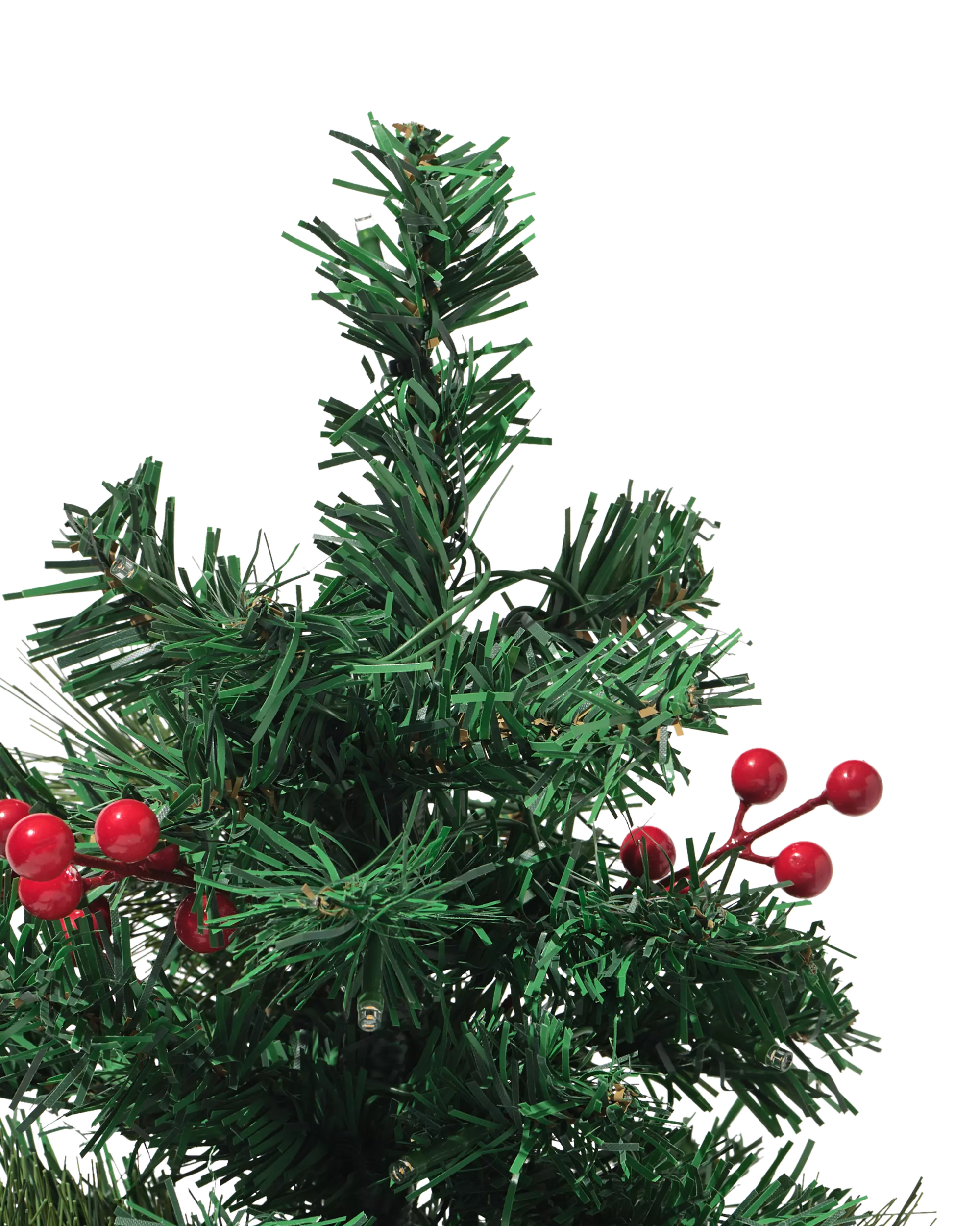 mini kerstboom 54cm met lampjes 