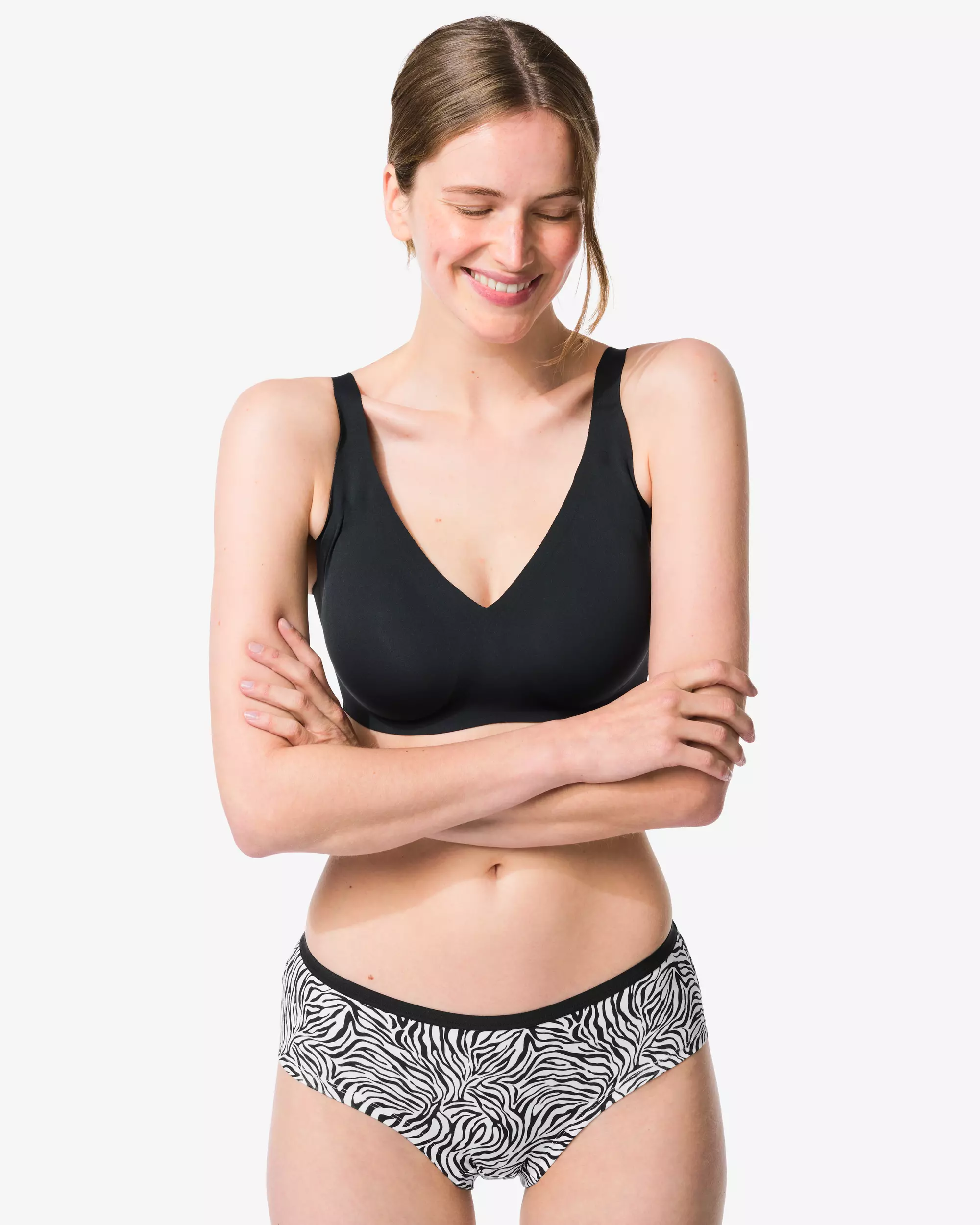 culottes hipsters femme coton animal - 2 pièces