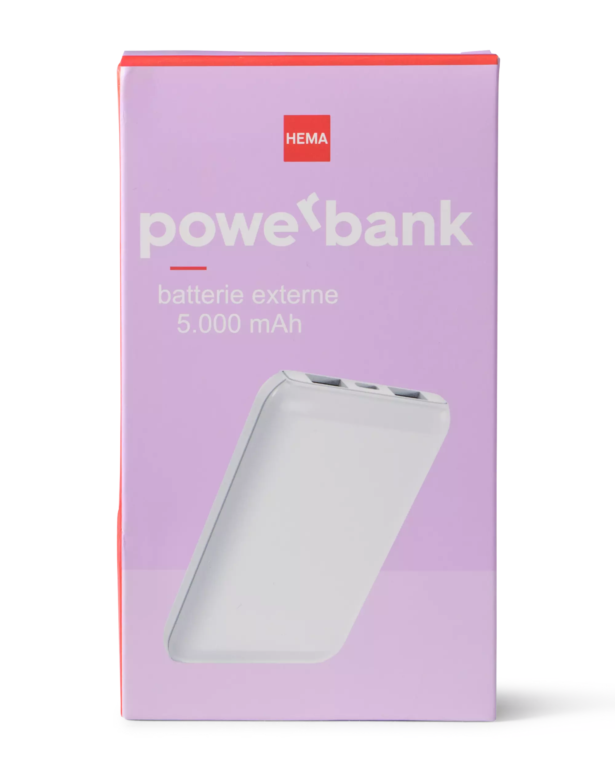 batterie externe 5 000 mAh pour coussin chauffant