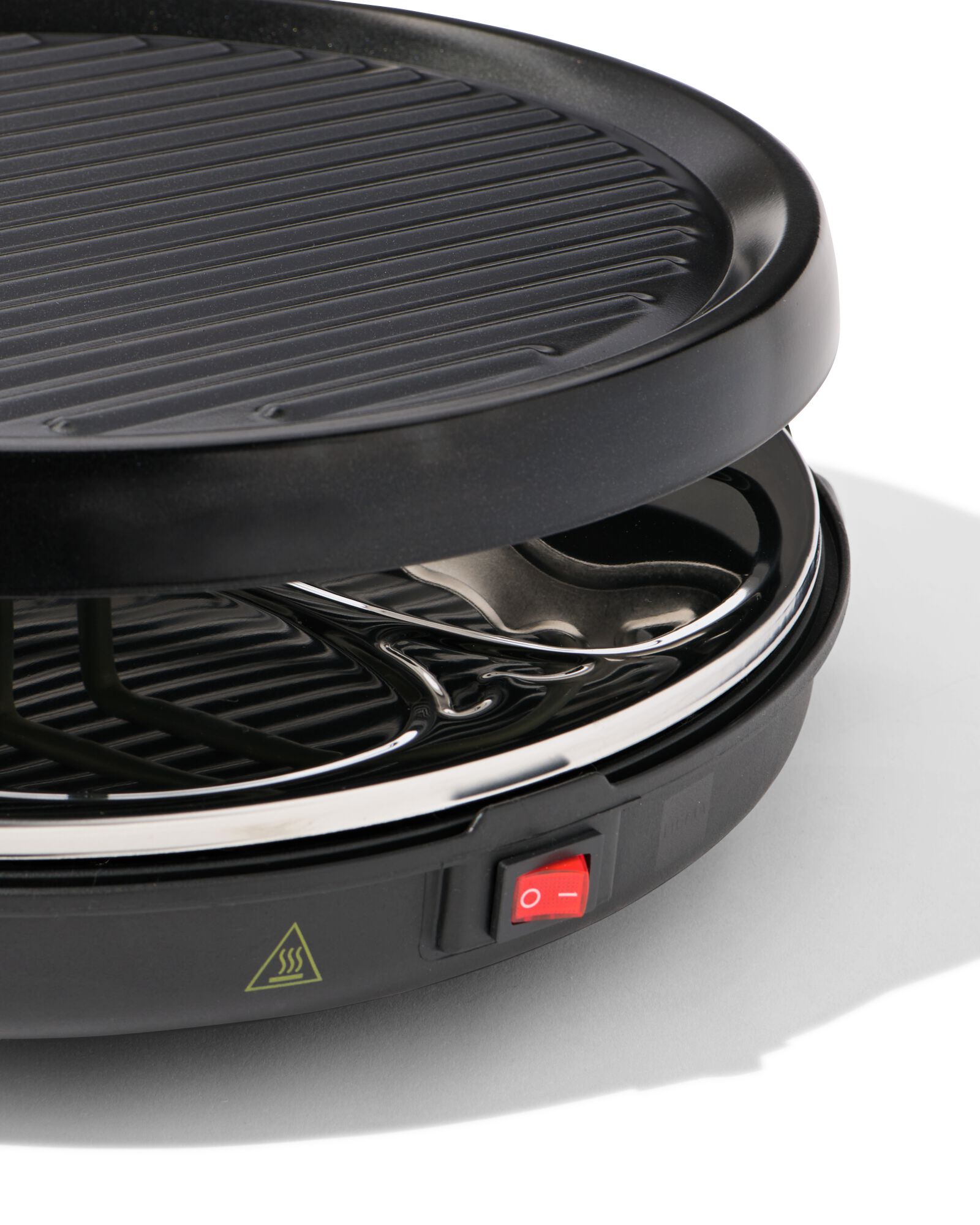 gourmetset ⌀29.5cm 6 personen PFAS-vrij  - 80020026 - HEMA