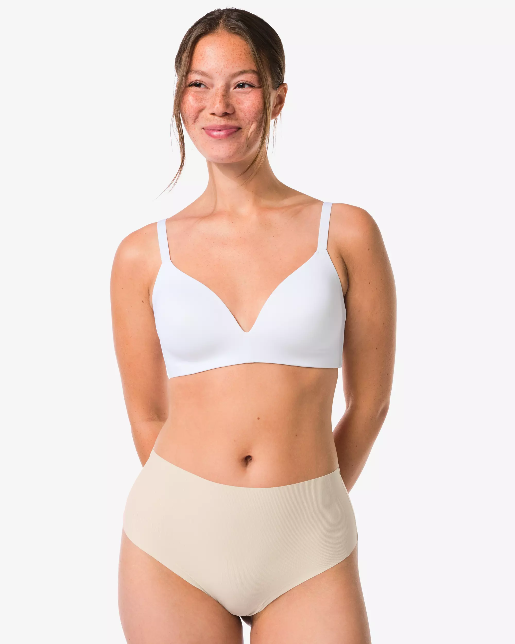string femme taille haute microfibre côtelé confort ultime