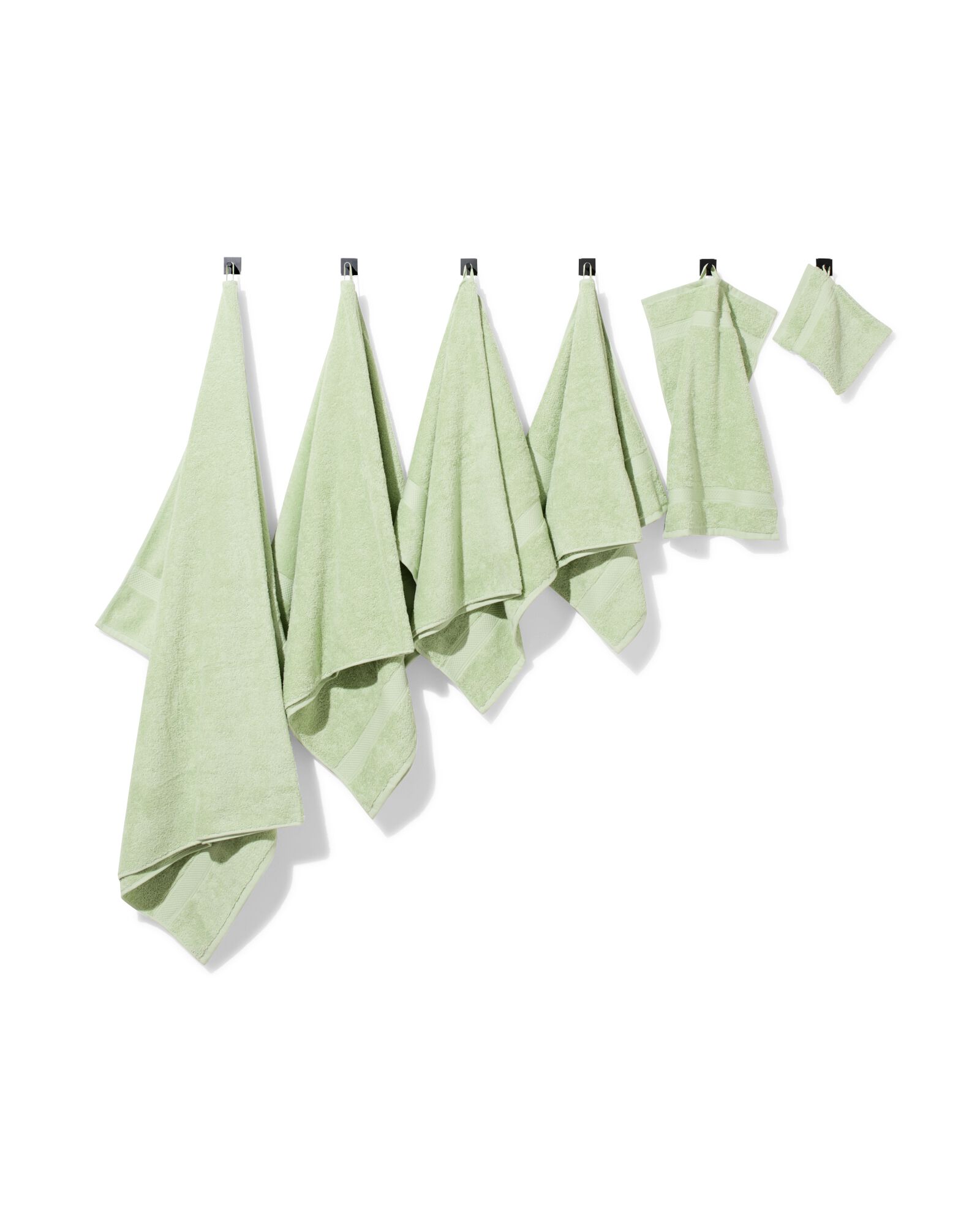 Handtuch, 100 &times; 150 cm, schwere Qualit&auml;t, Limettengr&uuml;n limettengr&uuml;n Duschtuch, 100 x 150 - 5200281 - HEMA