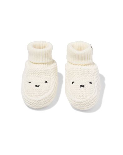chaussons maill&eacute;s nouveau-n&eacute; Miffy blanc blanc - 33200455WHITE - HEMA