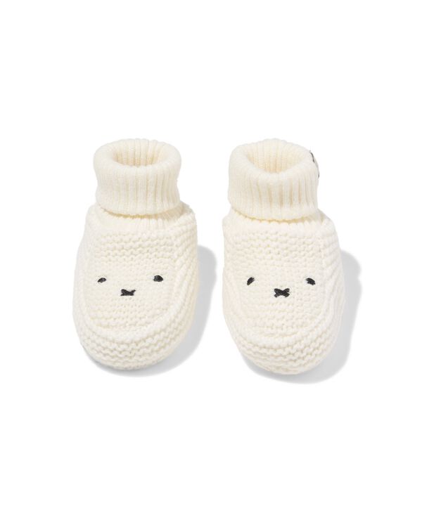 chaussons maill&eacute;s nouveau-n&eacute; Miffy blanc blanc - 33200455WHITE - HEMA