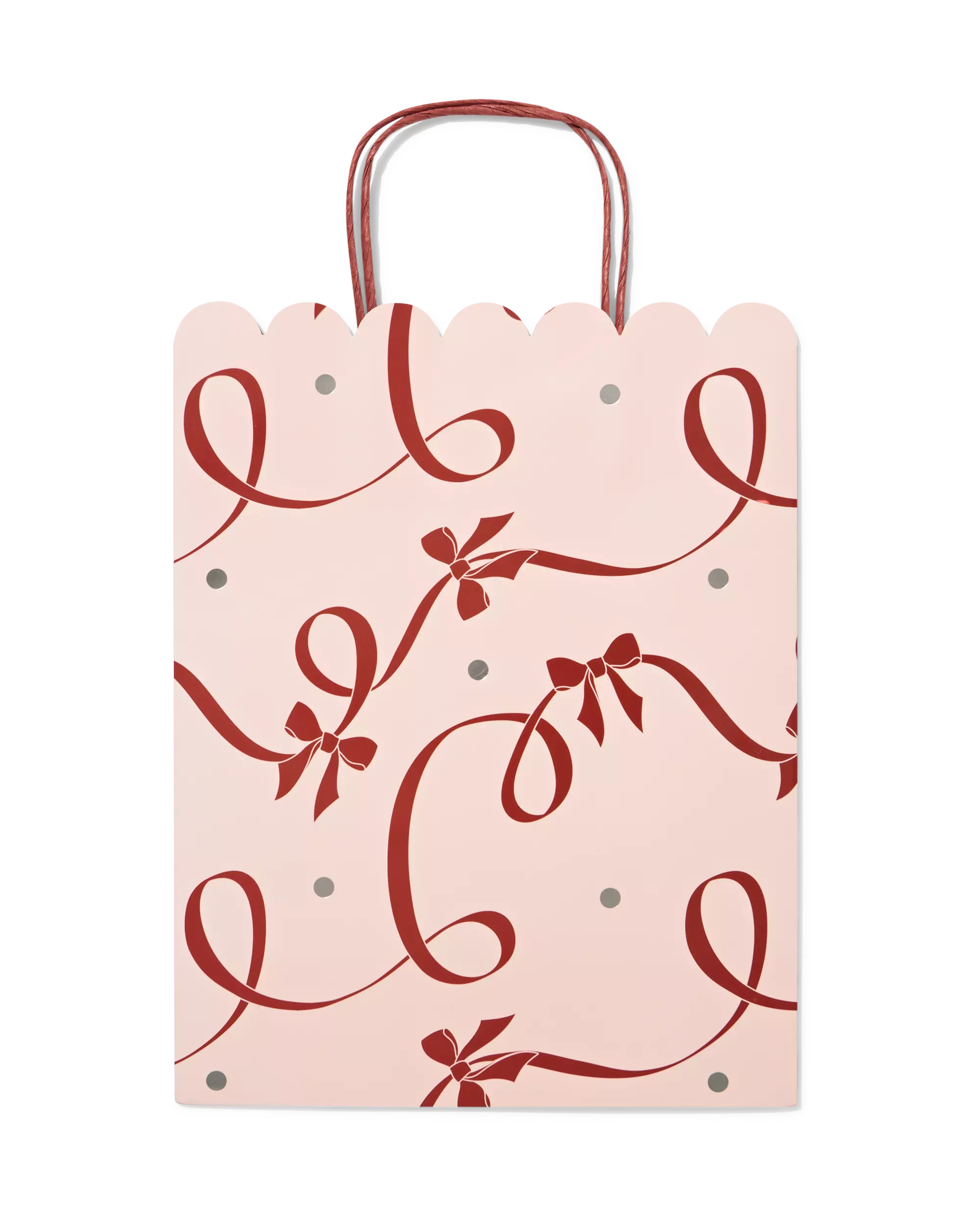 sac cadeau L 39 x 24 cm nœud