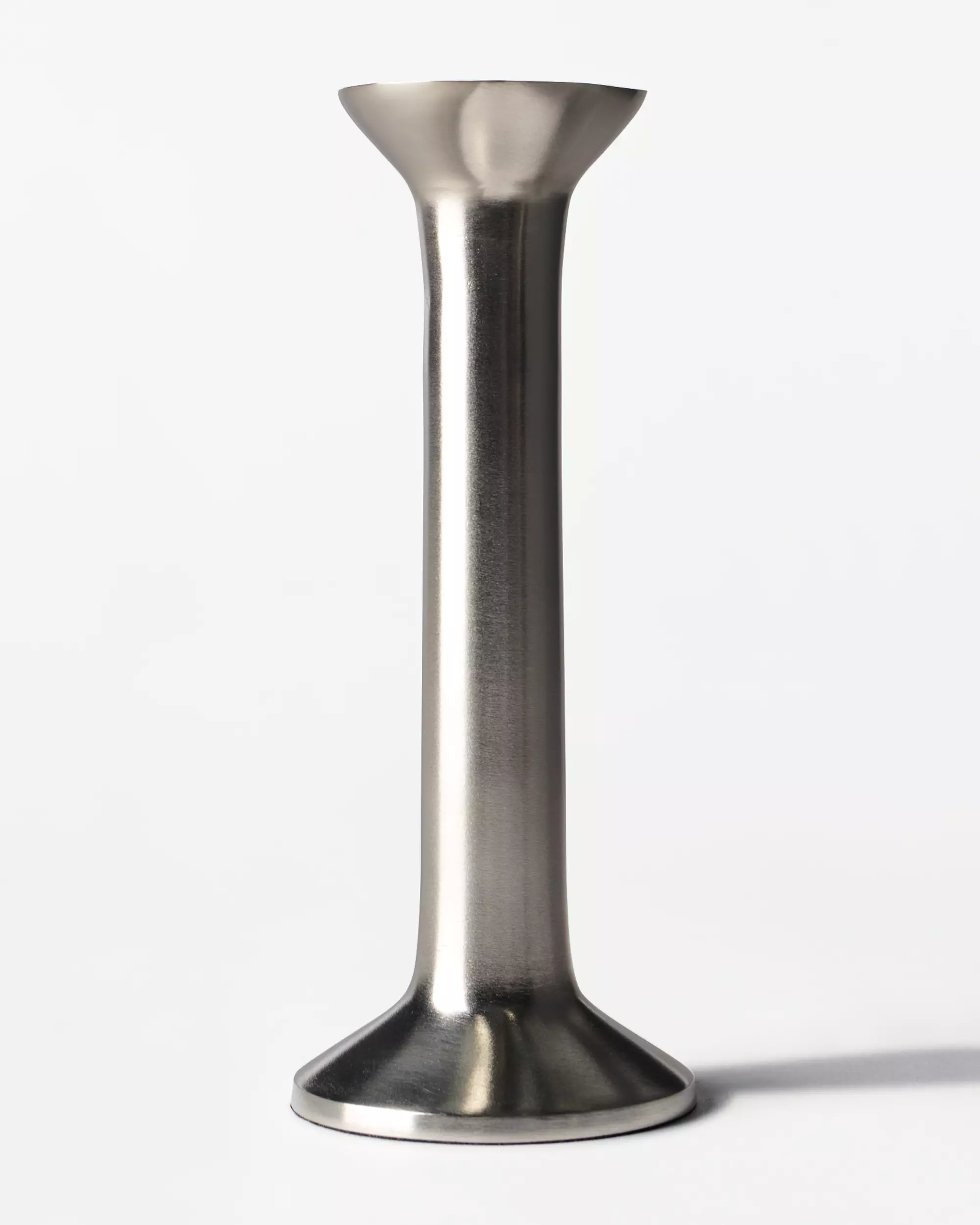 kandelaar ⌀8x20cm Zwier metaal zilver