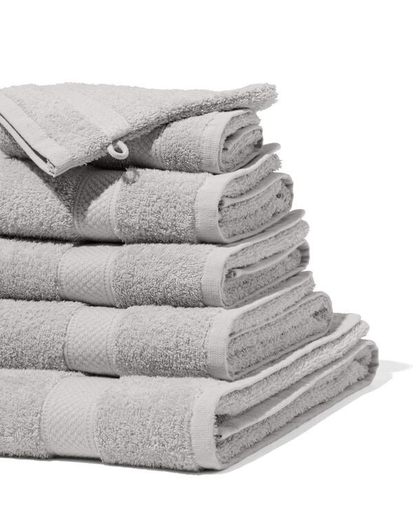 Handt&uuml;cher - schwere Qualit&auml;t hellgrau hellgrau - 5230076LIGHTGREY - HEMA