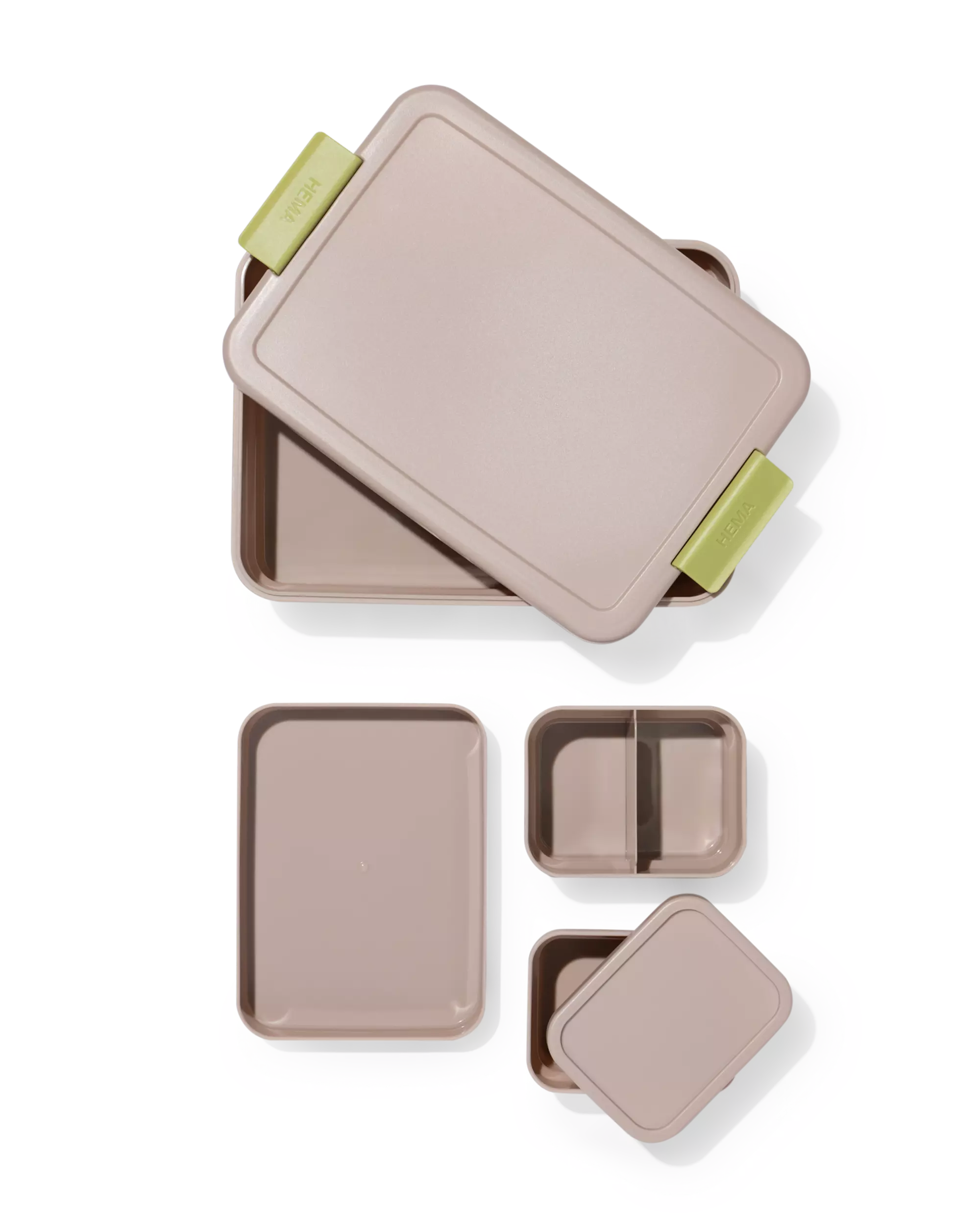 Brotdose modular groß, grau
