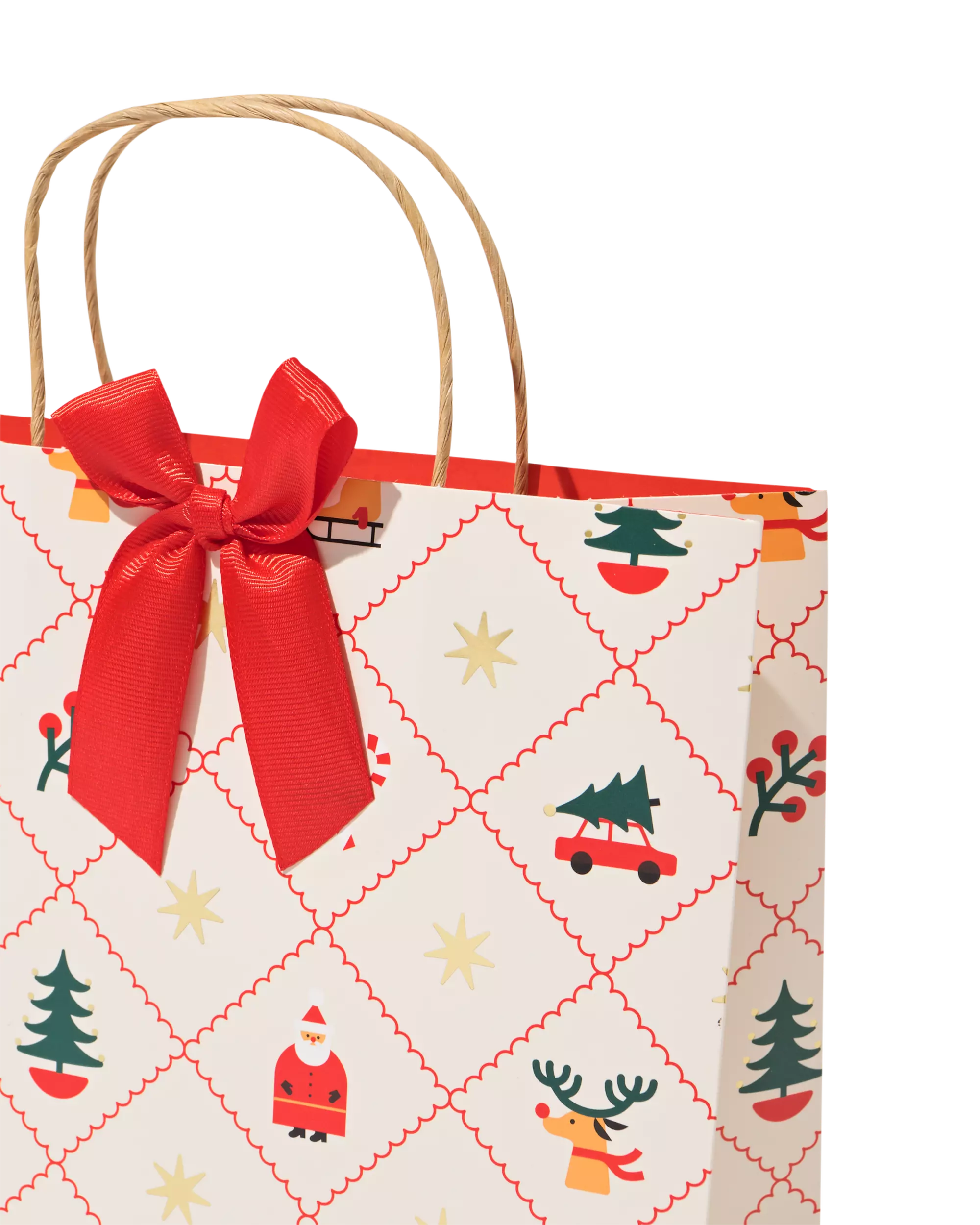 sac cadeau L 39 x 24 cm Noël