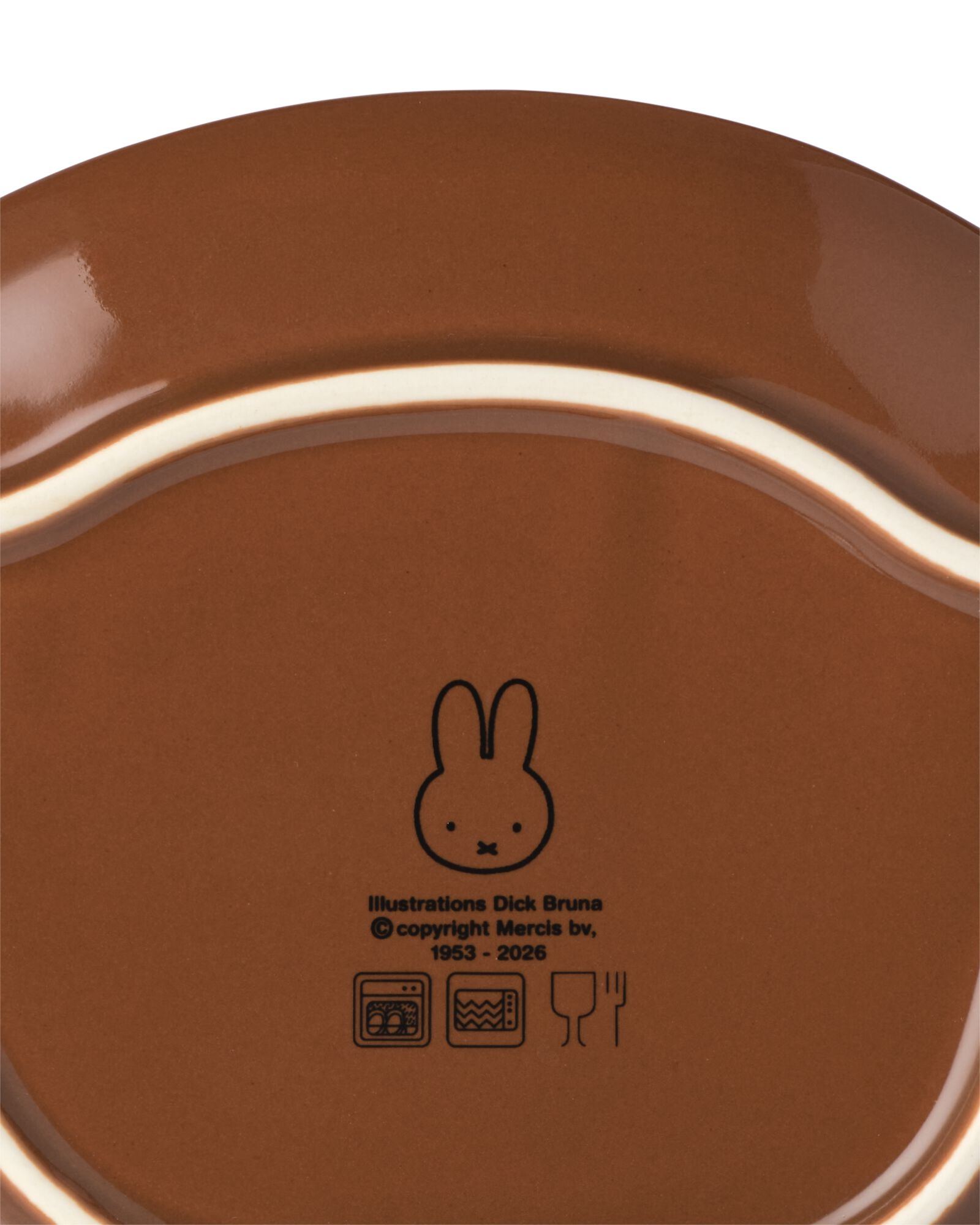 assiette &agrave; g&acirc;teau miffy 20 x 13,6 cm c&eacute;ramique Boris  - 60410432 - HEMA
