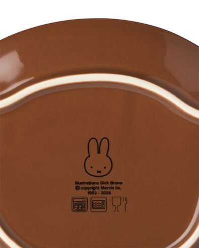 assiette &agrave; g&acirc;teau miffy 20 x 13,6 cm c&eacute;ramique Boris  - 60410432 - HEMA