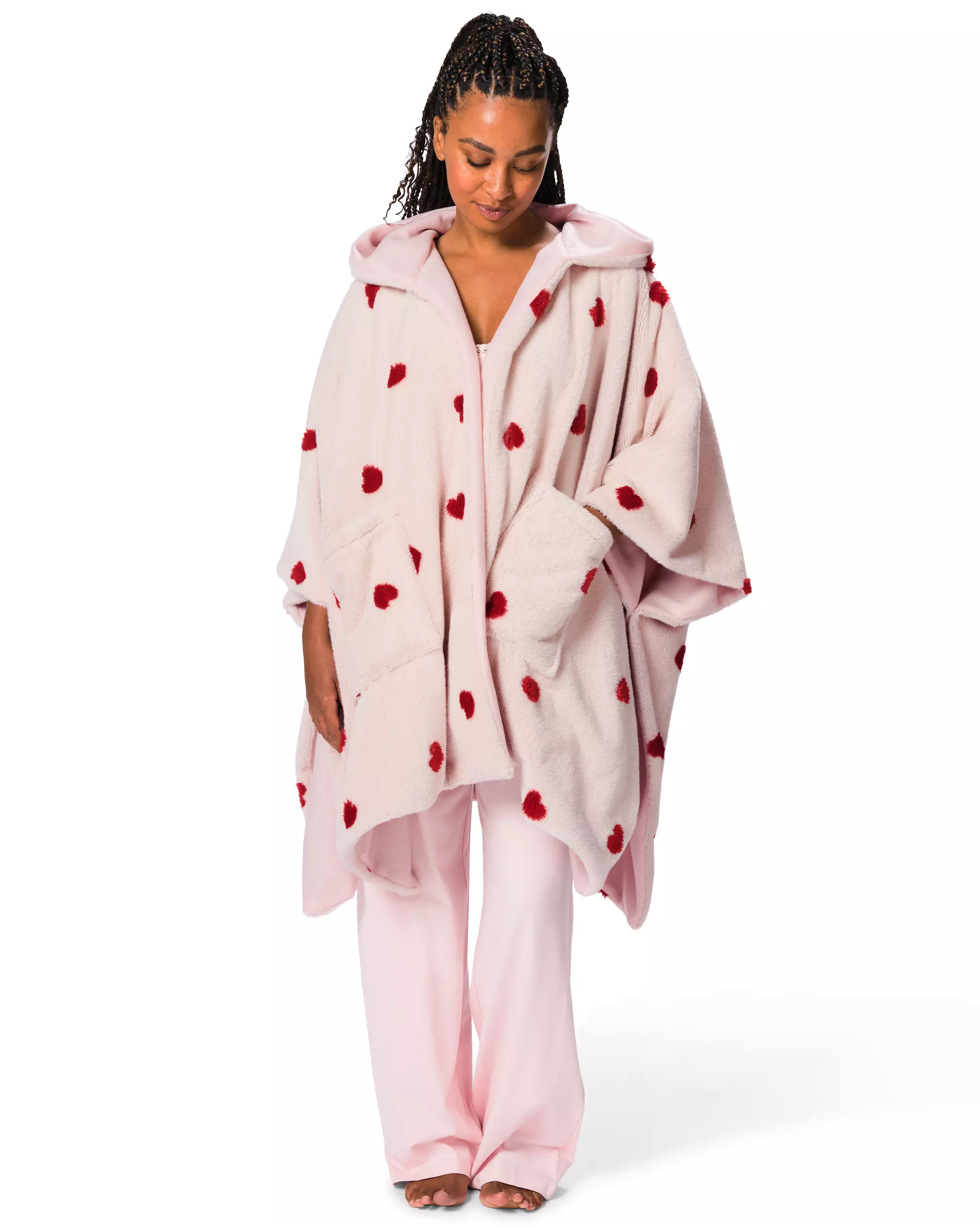 bankponcho fluffy harten