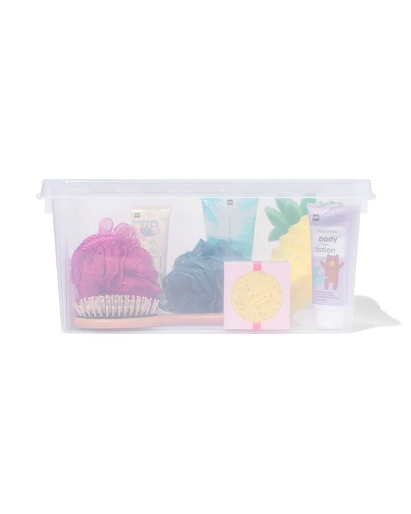 opbergbox 14L Madrid transparant 40x30x19 40 x 30 x 19 - 39819501L40X30X19 - HEMA
