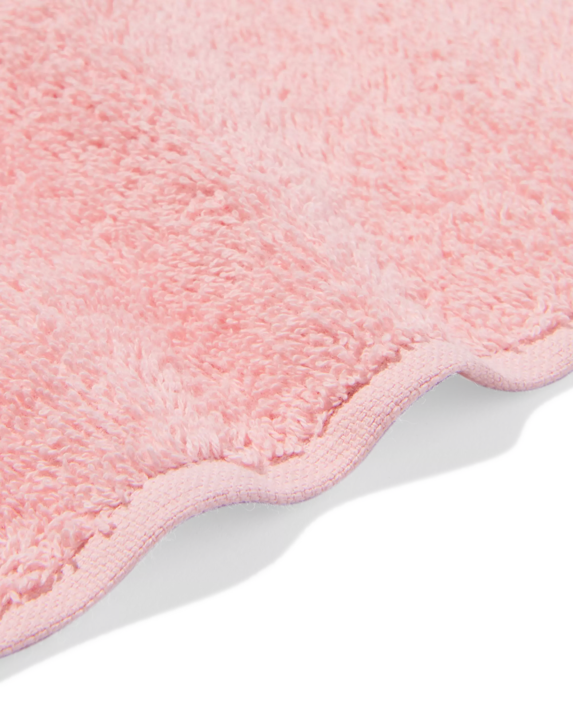serviettes pour le visage 30x30cm qualité épaisse rose clair - lot de 4