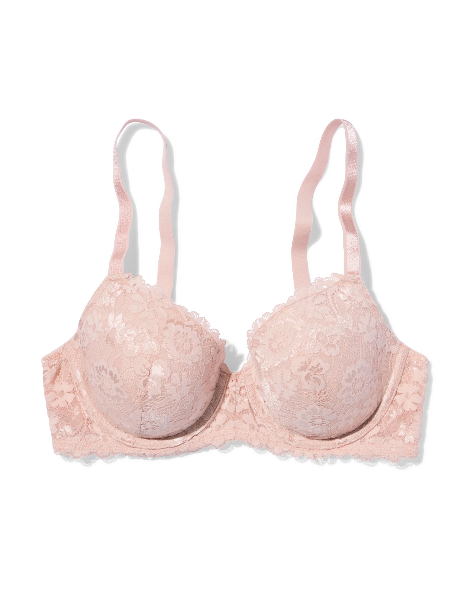 Vorgeformter Spitzen-BH mit B&uuml;gel hellrosa - 21813340LIGHTPINK - HEMA