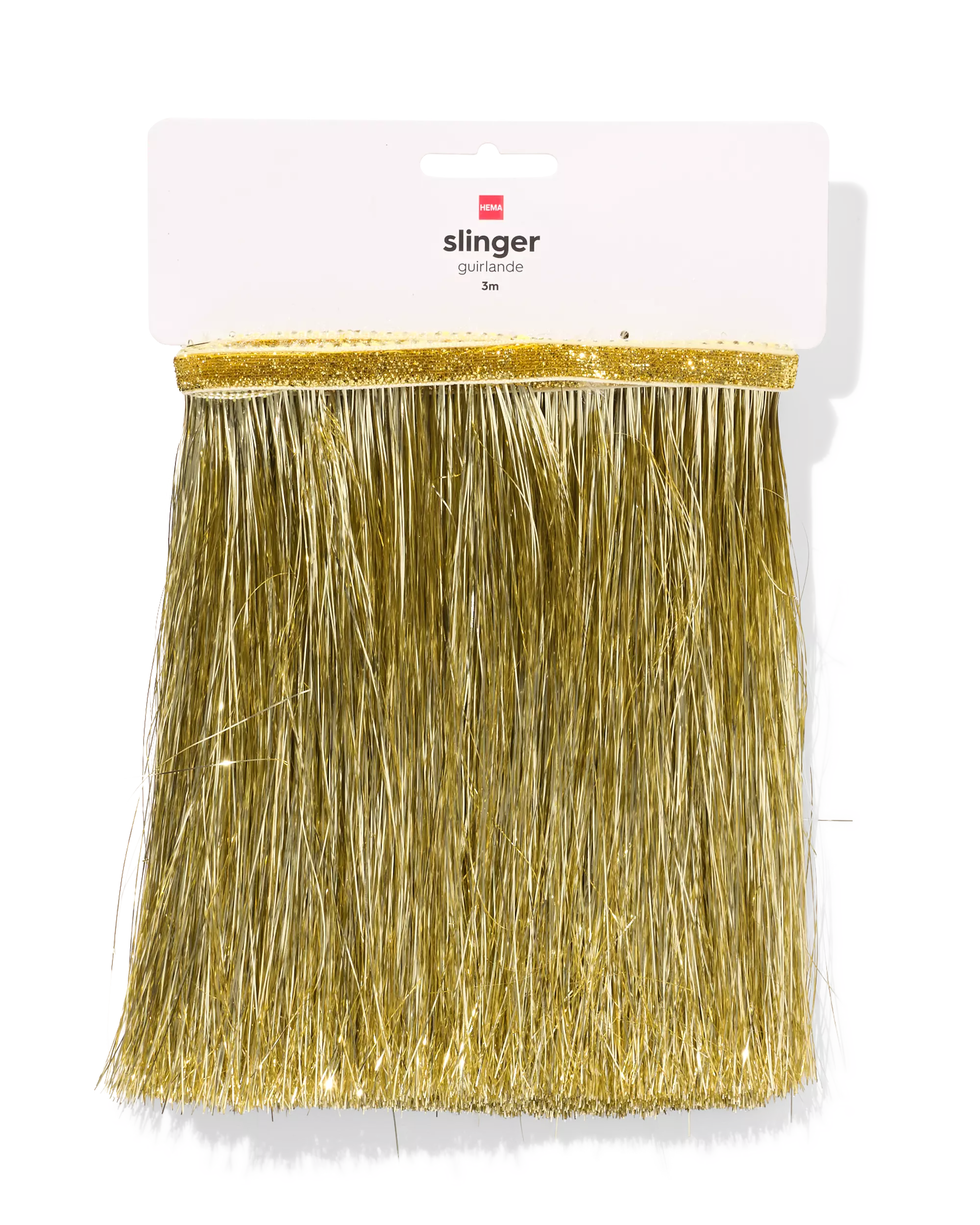 slinger 3m franjes goud