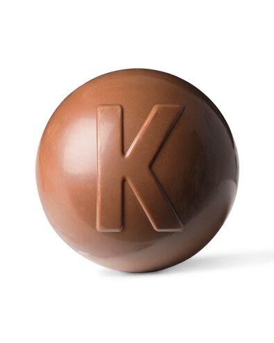 chocobomb melk met marshmallows letter K 45g K chocola - 24562610 - HEMA