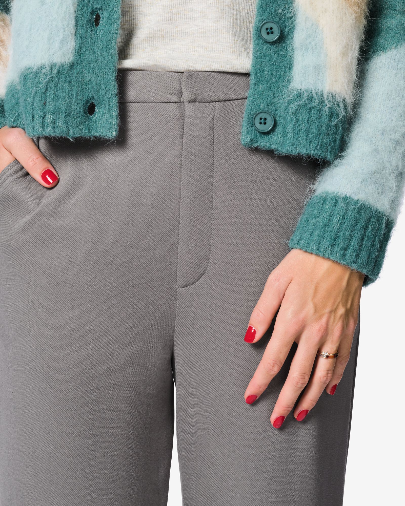 pantalon femme Oakley coupe r&eacute;guli&egrave;re gris gris - 36215010GREY - HEMA
