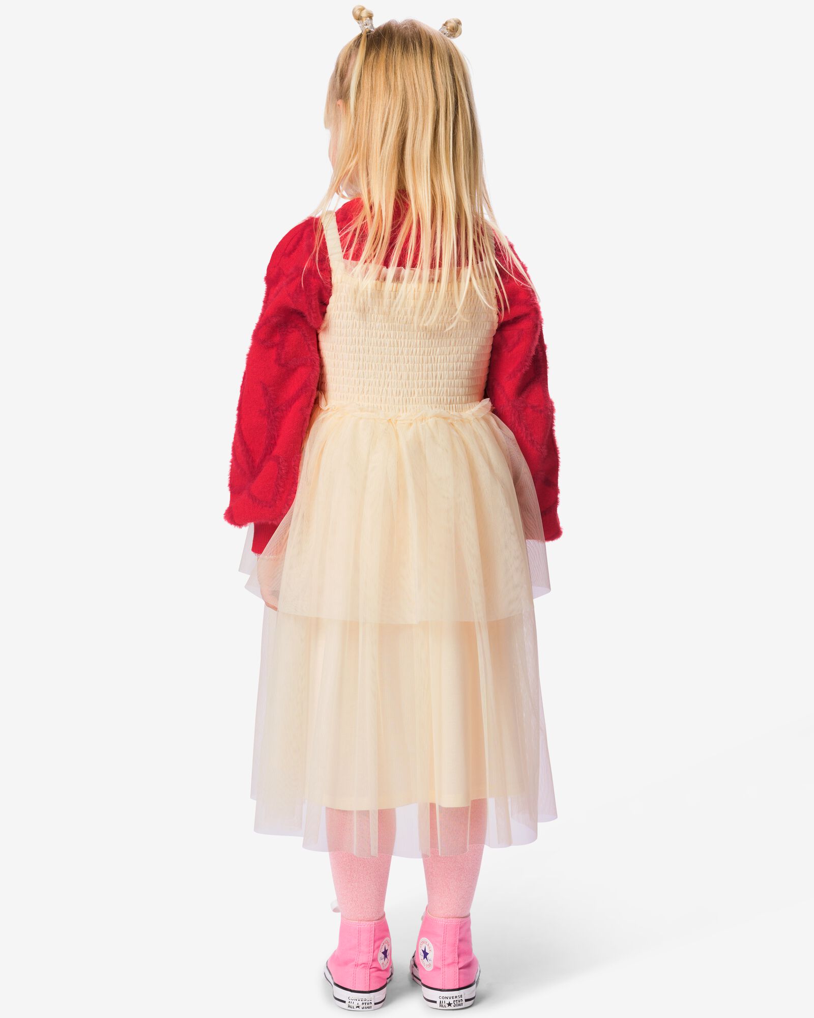 Kinderkleid, weite Passform ecru ecru - 30897908ECRU - HEMA