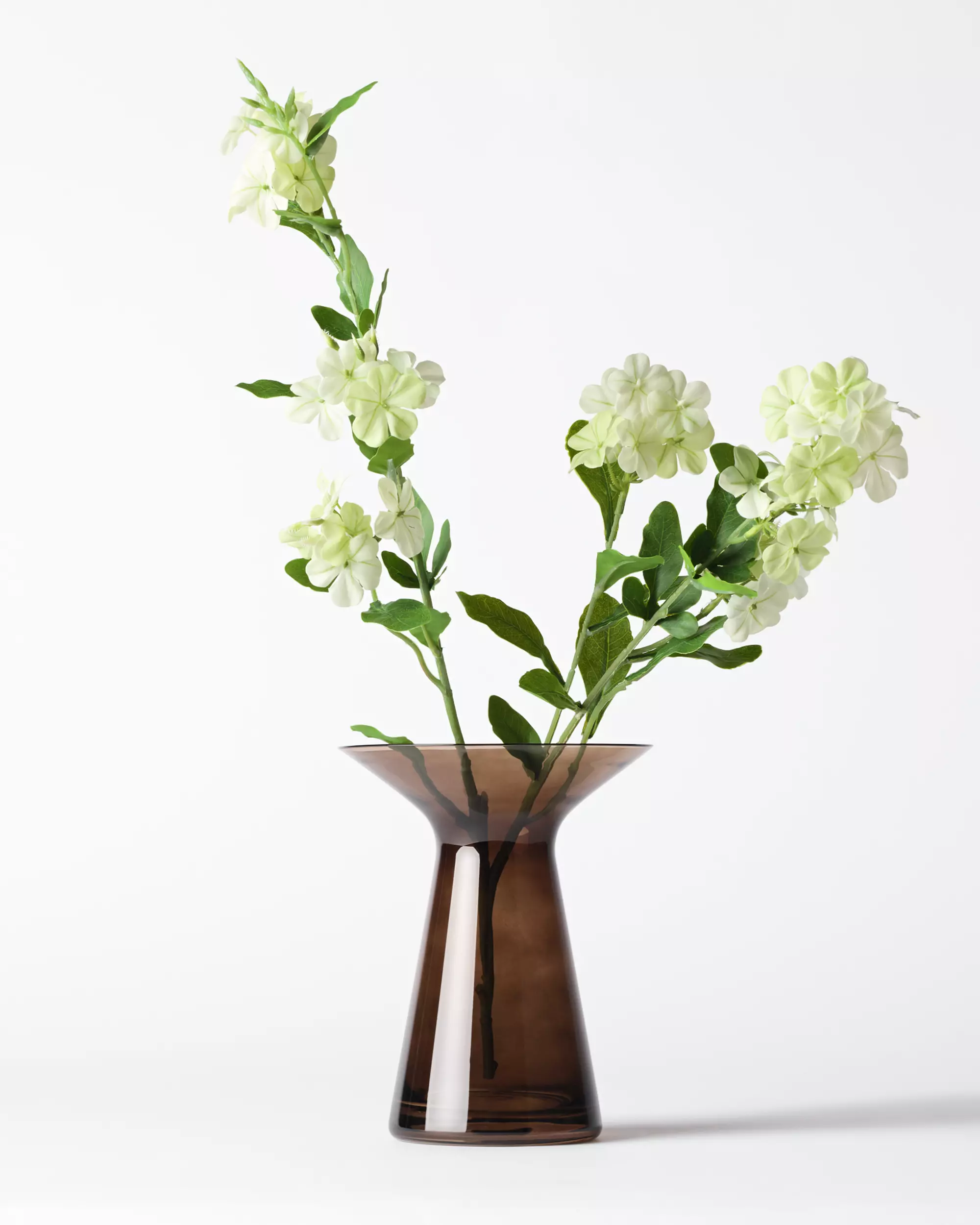 vase ⌀15 x 20 cm Zwier verre marron
