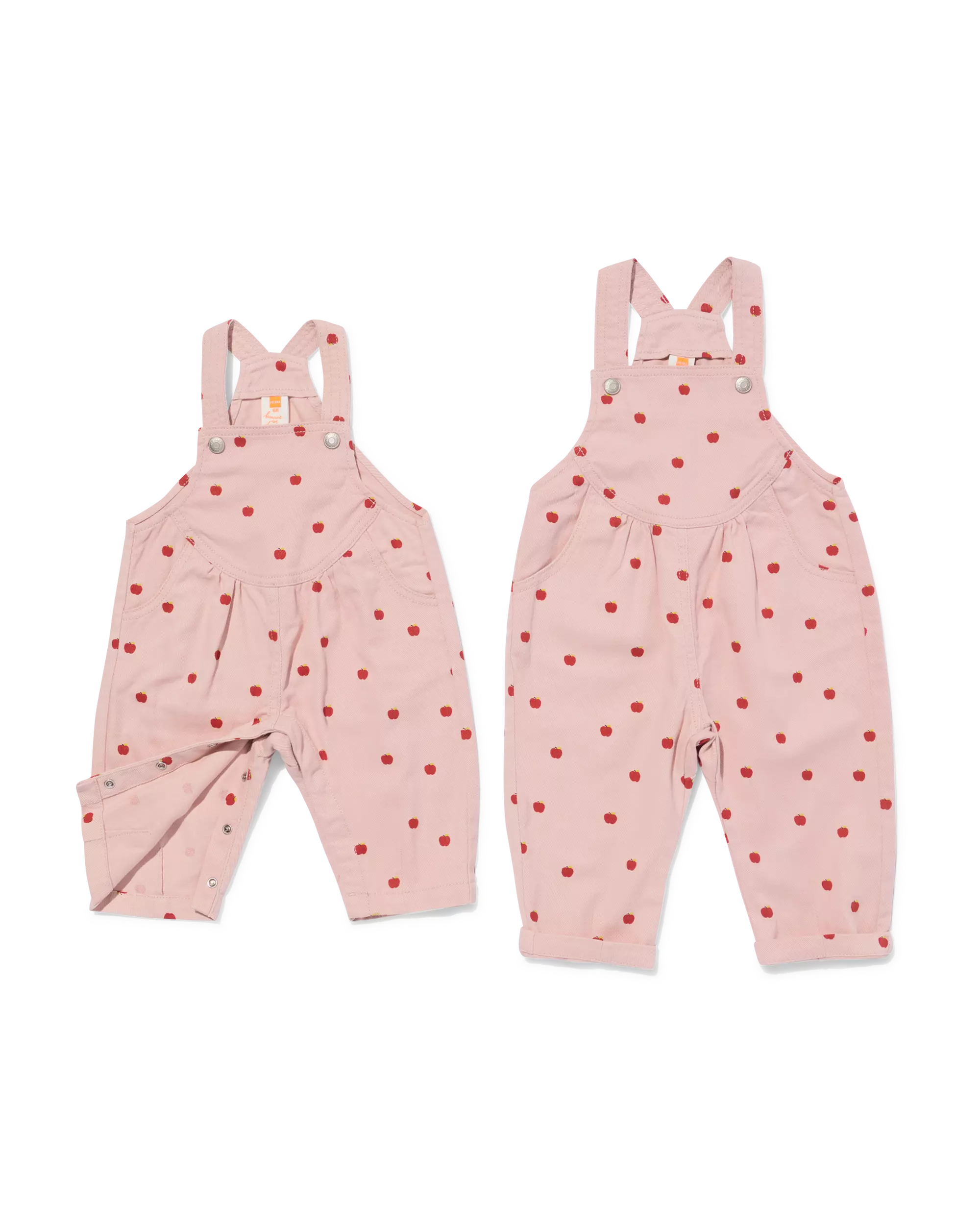 salopette bébé pommes