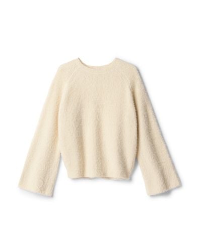 pull tricot femme  blanc cass&eacute; blanc cass&eacute; - 36214930OFFWHITE - HEMA